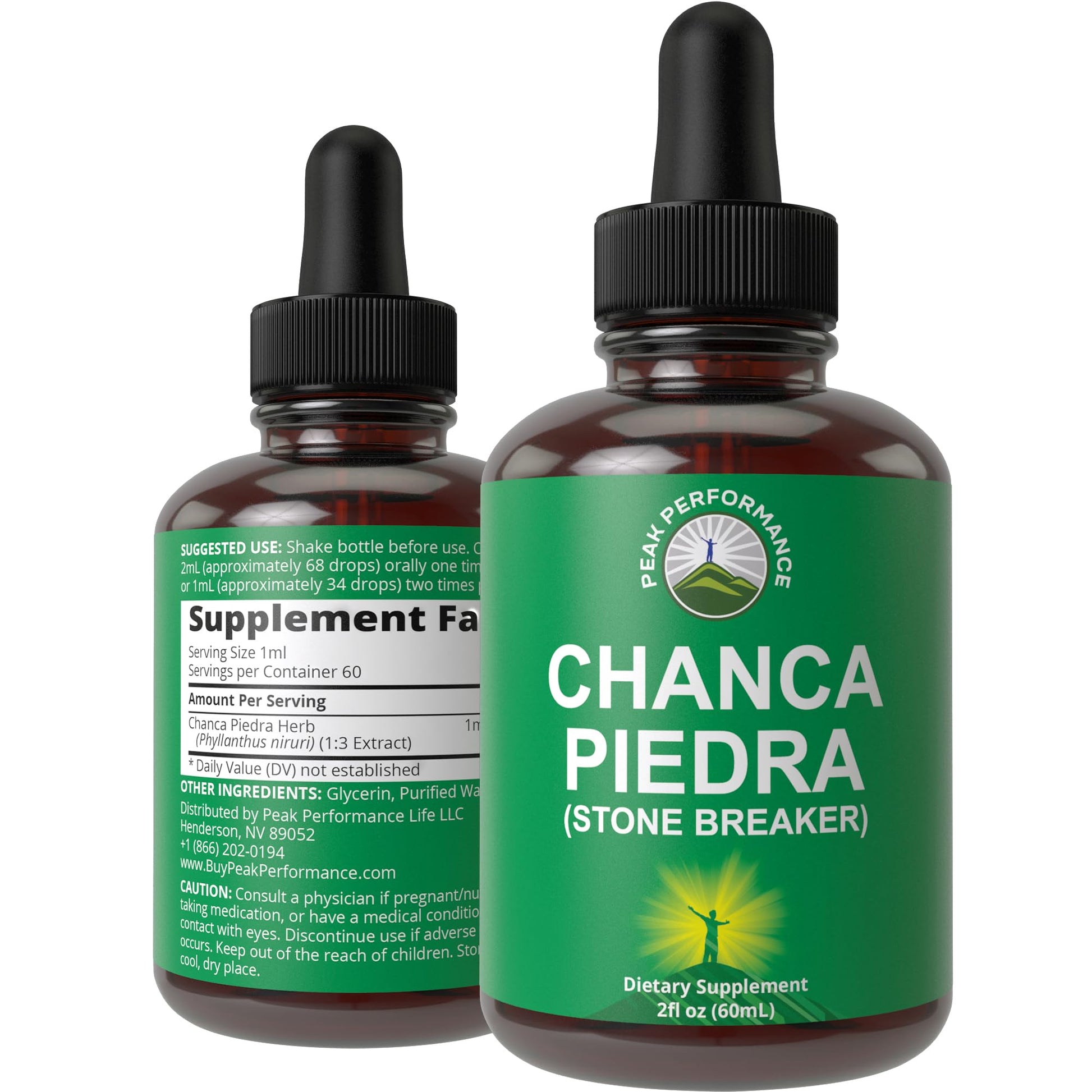 Chanca Piedra Liquid Drops. Stone Breaker - Advanced Kidney Stones Dissolver & Gallbladder Cleanse Support Supplement. USA Tested Chanca-Piedra Stonebreaker. Sugar Free, Gluten Free, Herbal Tincture Peak Performance uk supplements
