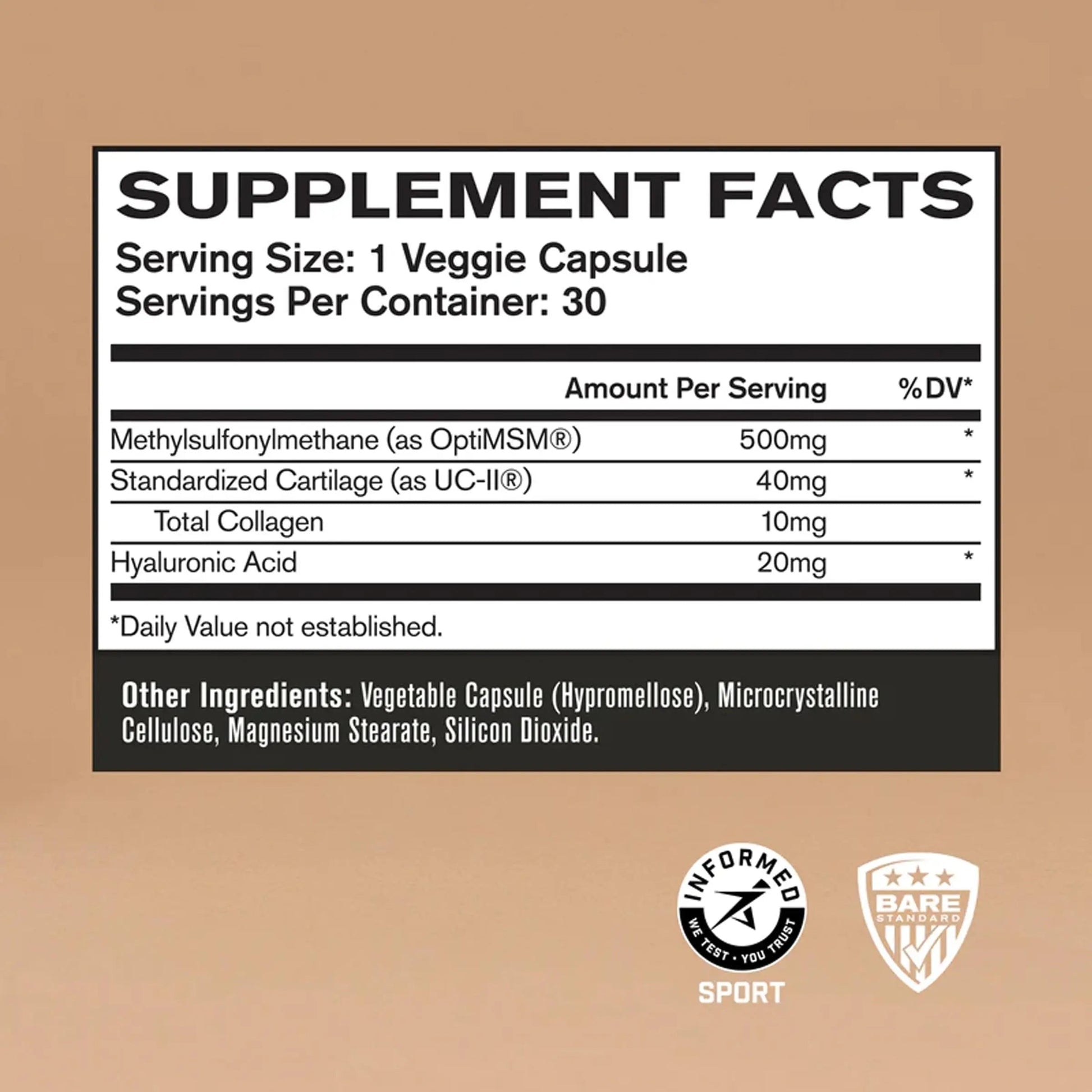 BARE PERFORMANCE NUTRITION BPN Strong Multi-Vitamin & Strong Joints Bundle BARE PERFORMANCE NUTRITION uk supplements