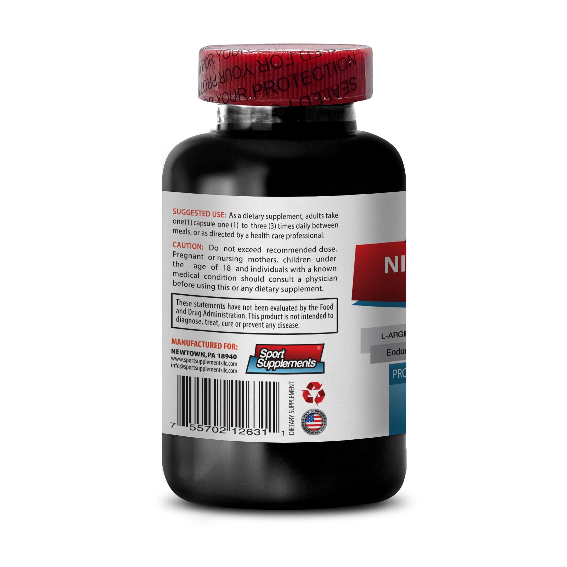 L-arginine Supplement - Nitric Oxide Booster 2400mg - Nitric Oxide Booster - pre Workout Sport Supplements uk supplements