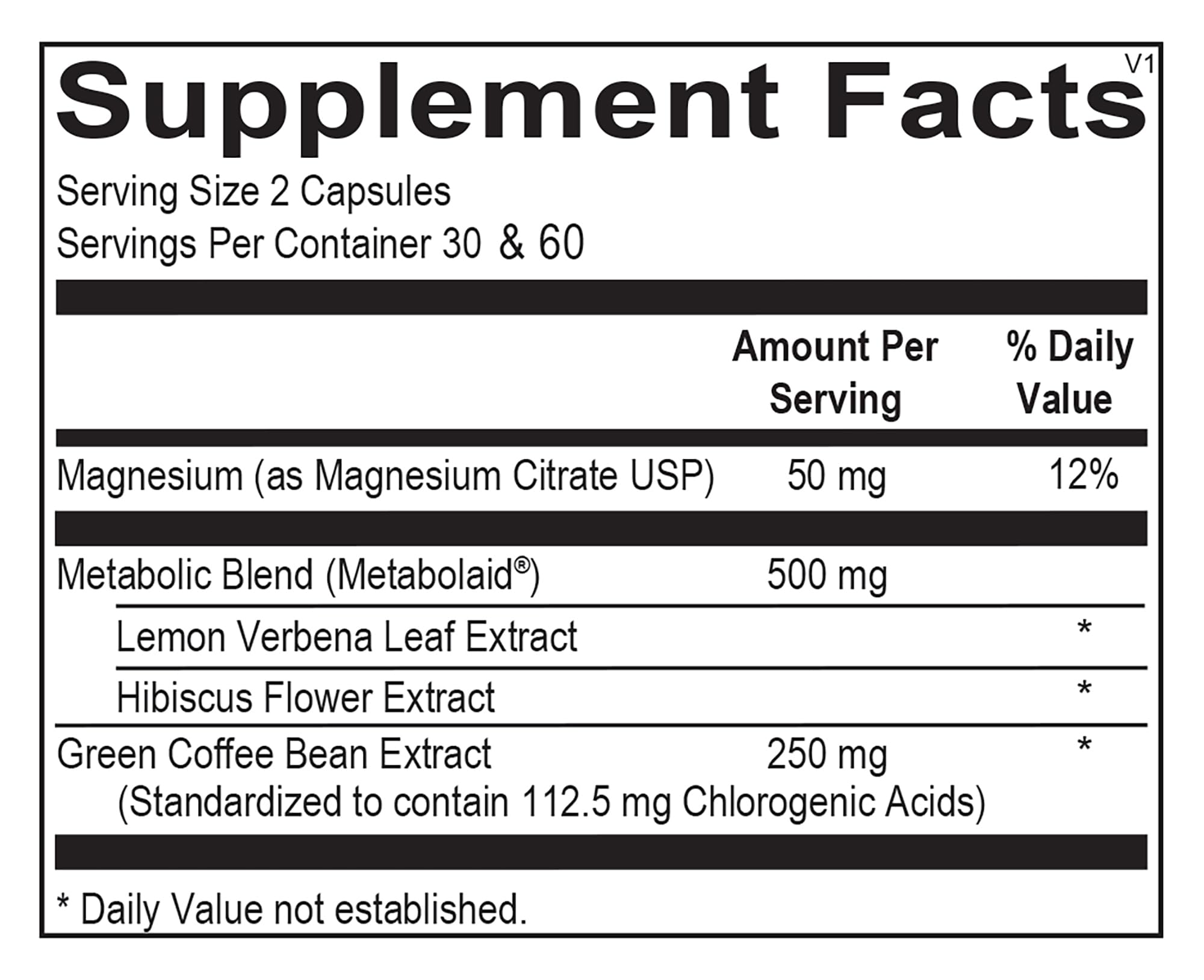 Lean-N-Wise Digestion & Energy Support with Green Coffee Bean, Hibiscus, Lemon Verbena & Magnesium Citrate | Plant-Based Formula for Daily Wellness (60 Capsules) THE SOURCE MATTERS uk supplements