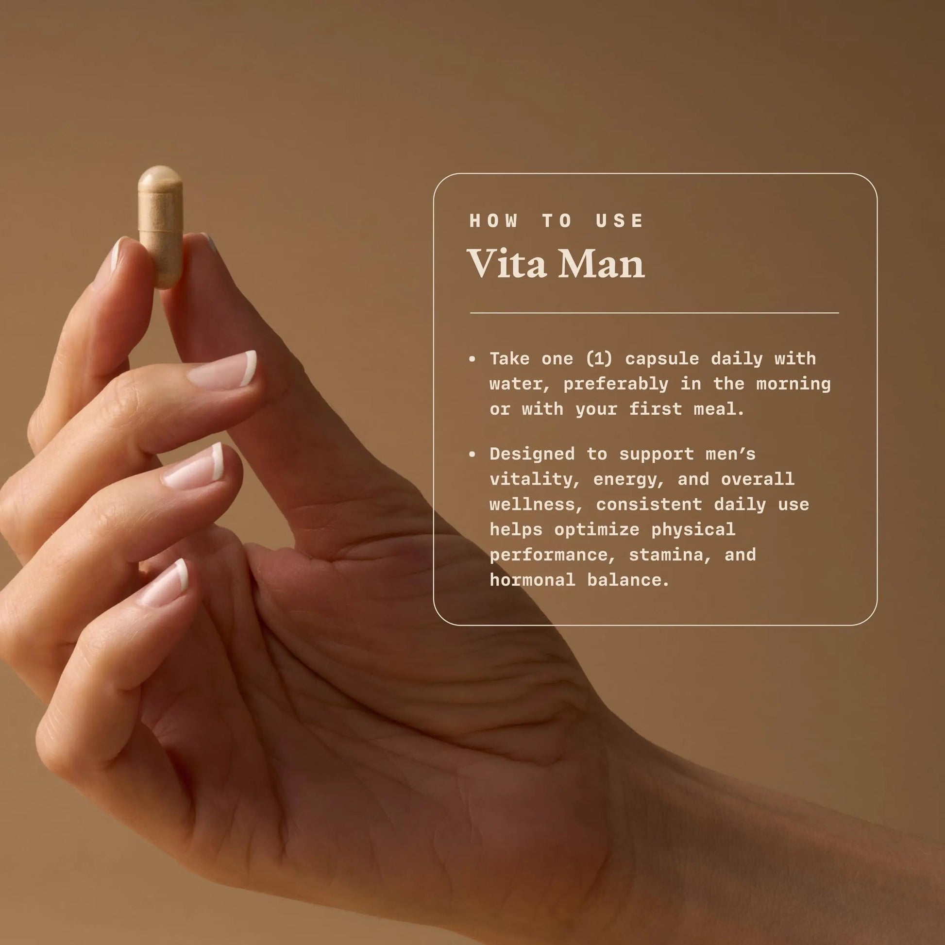 Ultra Life Sport - VITA Man Premium Men's Multivitamin - 30 Capsule Daily Vitamins for Men with Vitamin E, K2 MK-7, and B Vitamins for Maximum Absorption Ultra Life Sport uk supplements