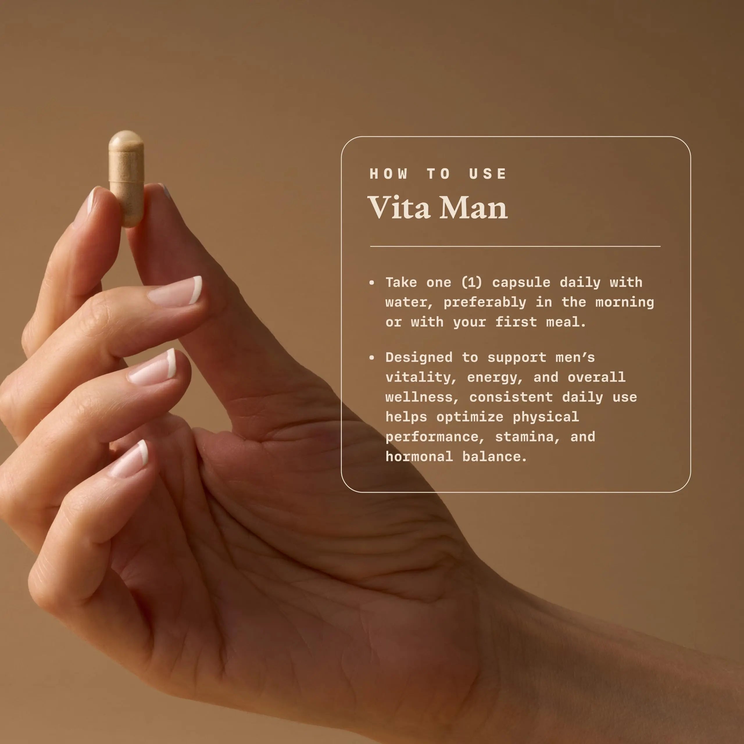 Ultra Life Sport - VITA Man Premium Men's Multivitamin - 30 Capsule Daily Vitamins for Men with Vitamin E, K2 MK-7, and B Vitamins for Maximum Absorption Ultra Life Sport uk supplements