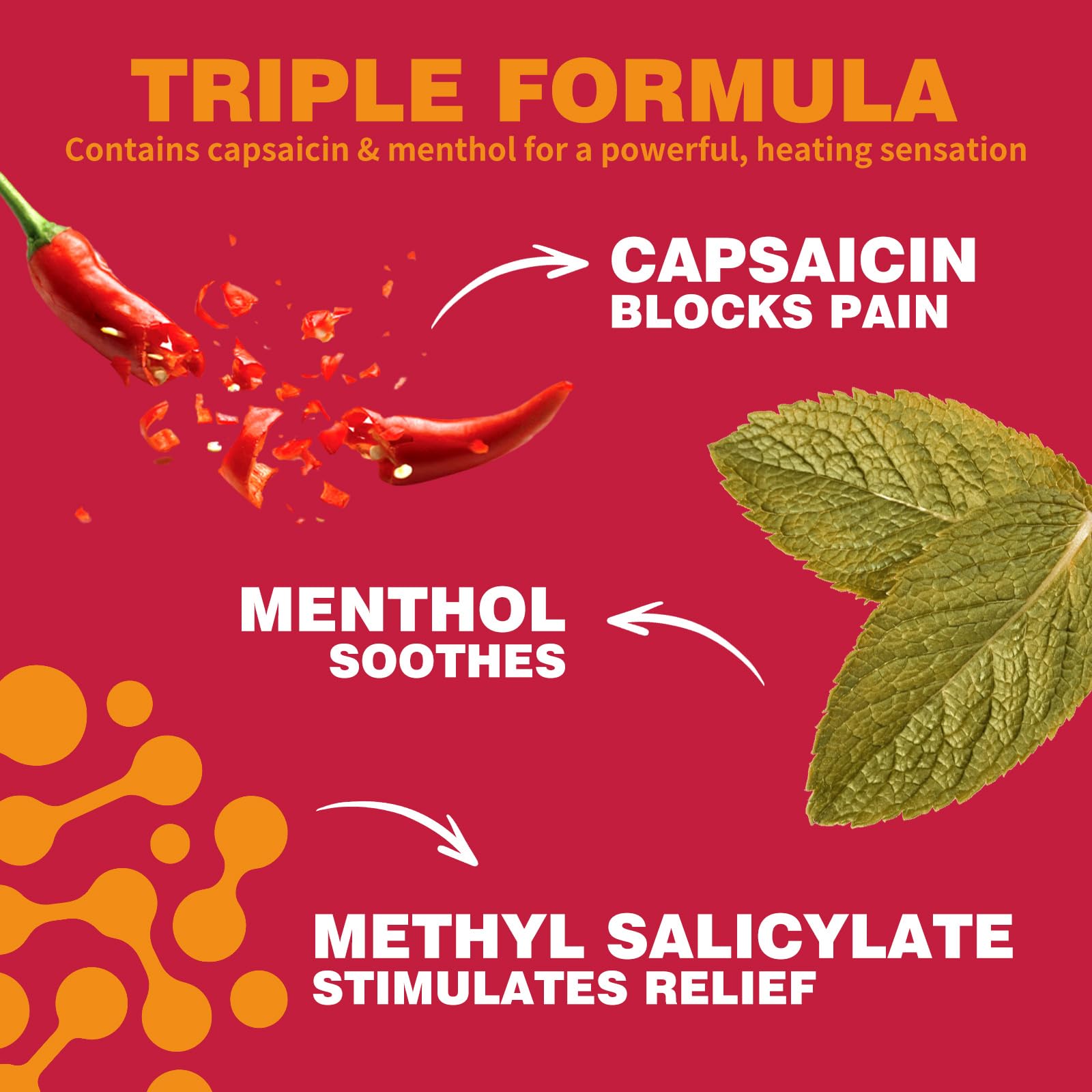 CARELAND Pain Relief Roll On Cream 2 Pack Capsaicin Roll On with Menthol & Methyl Salicylate Formula, 3oz, Cooling Joint Pain Relief for Knee, Lower Back, Neck & Sore Muscles, Arthritis Pain Reliever CARELAND uk supplements