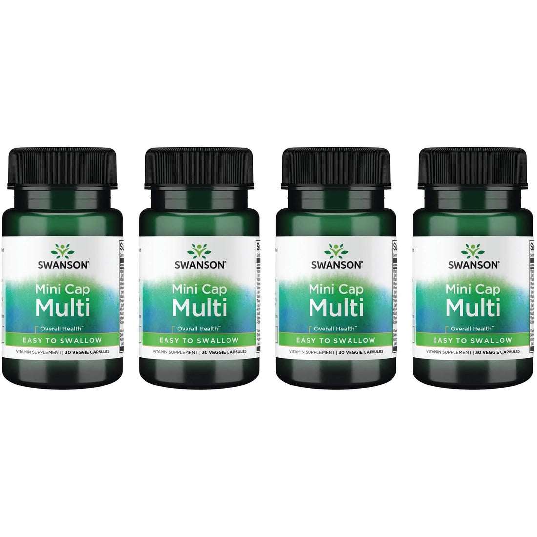 Swanson Daily Multivitamin Without Minerals 30 Veg Capsules (4 Pack) Swanson uk supplements