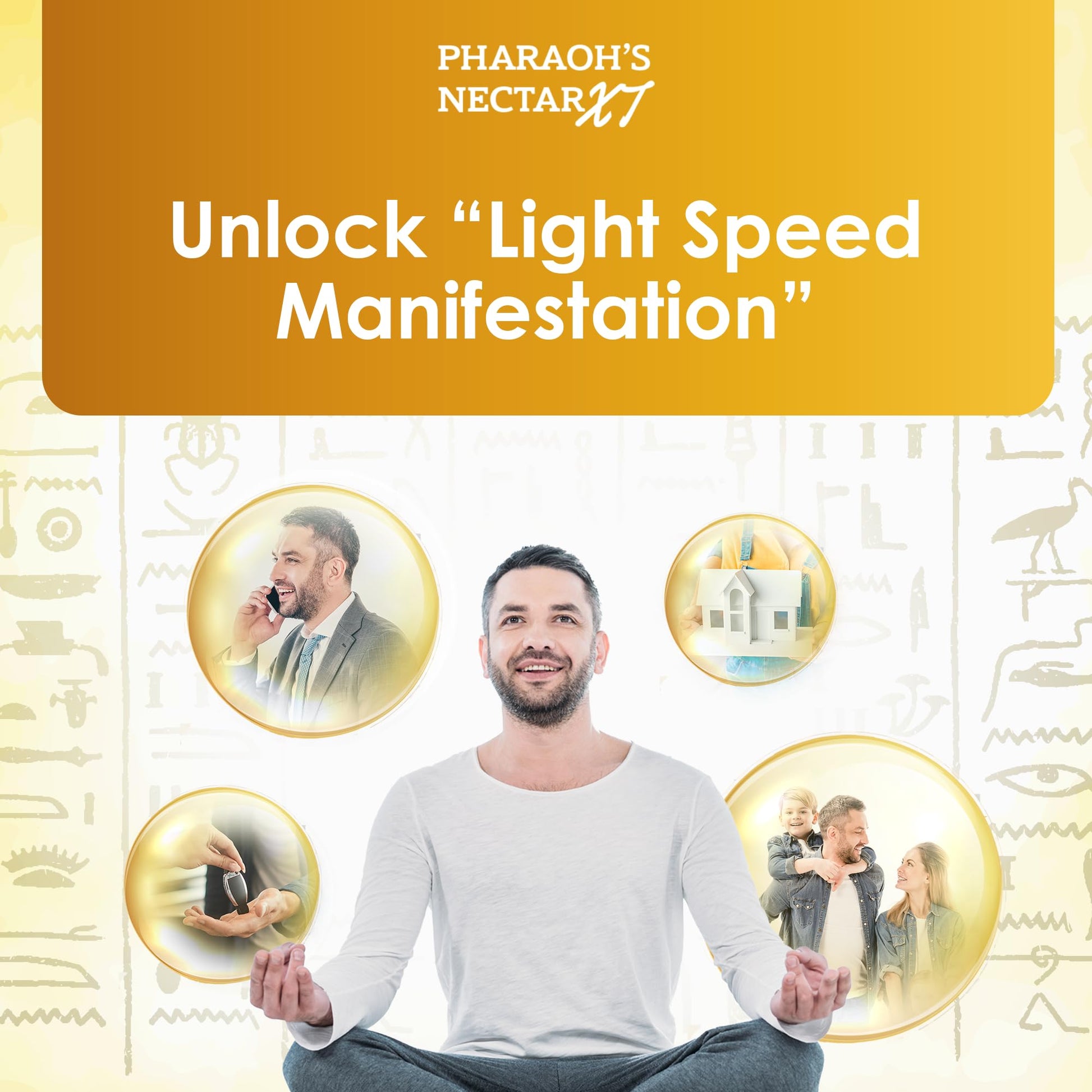 Pineal XT Gold + Pharaoh's Nectar - Pineal Gland Supplement Bundle – 24K Monoatomic Gold Ormus Drops, Pineal Gland Decalcification, Third Eye Awakening, Focus, Energy & Manifestation Nutraville uk supplements
