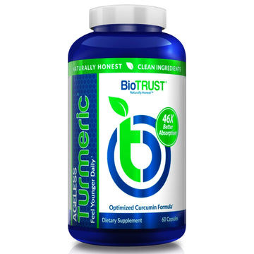 BioTrust Ageless Turmeric Supplement - CurcuWIN Turmeric Curcumin with Ginger Extract BioTrust uk supplements