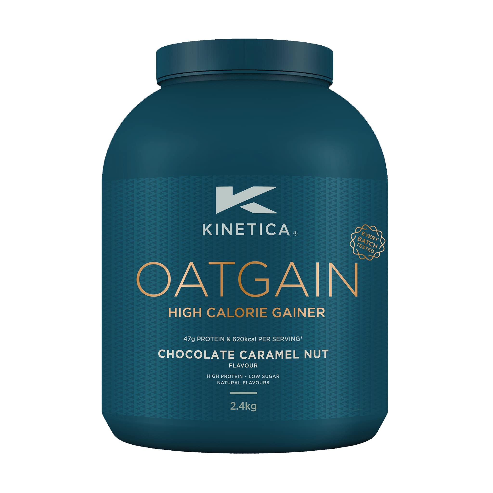 Kinetica OatGain Weight Gainer 600+ Calories & 47g Protein per Serving, 2.4 kg Kinetica uk supplements
