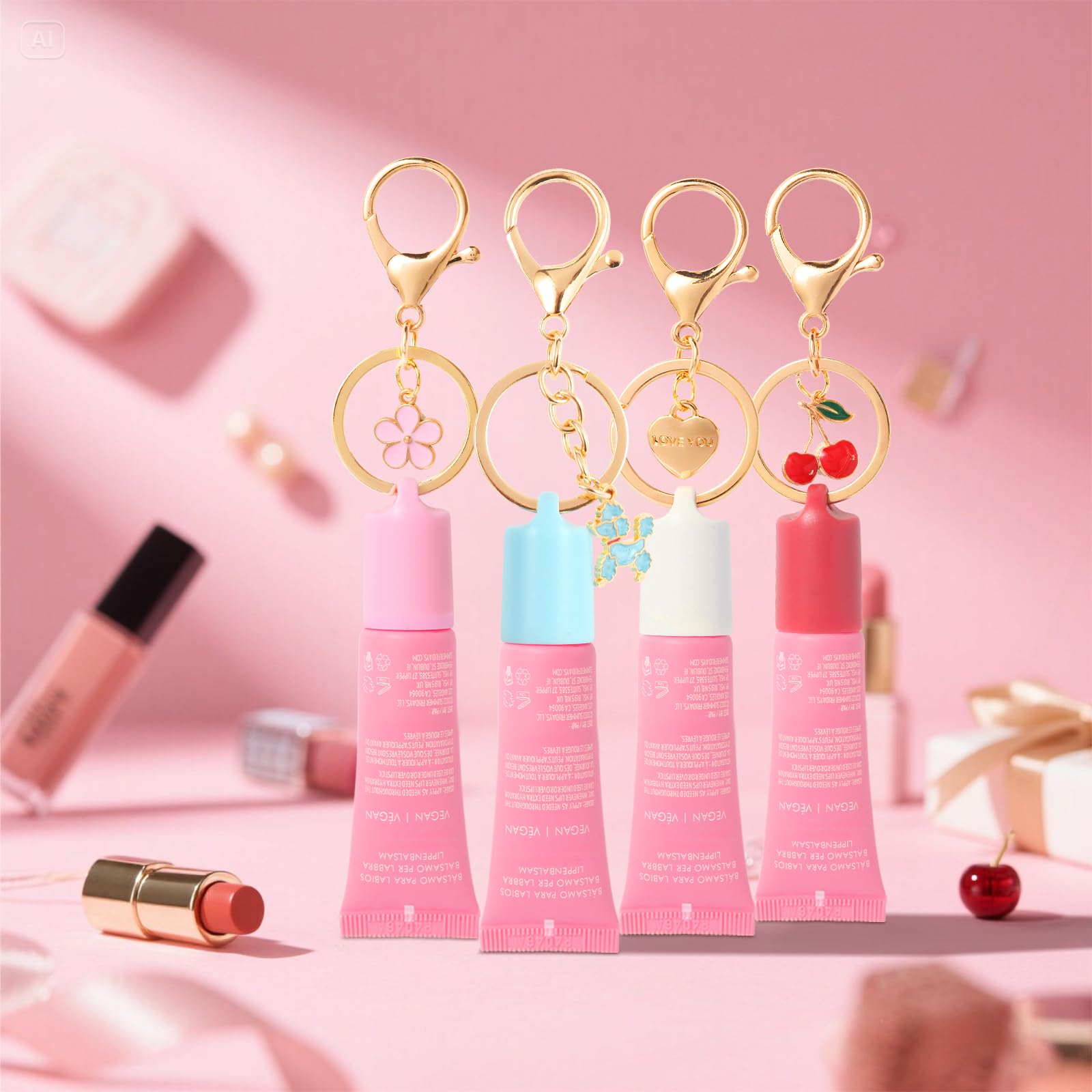 Limpskys keychain cap for Summer Fridays 0.5 Oz Lip Balm,lip gloss cap keychain（No Lip Balm） Limpskys uk supplements