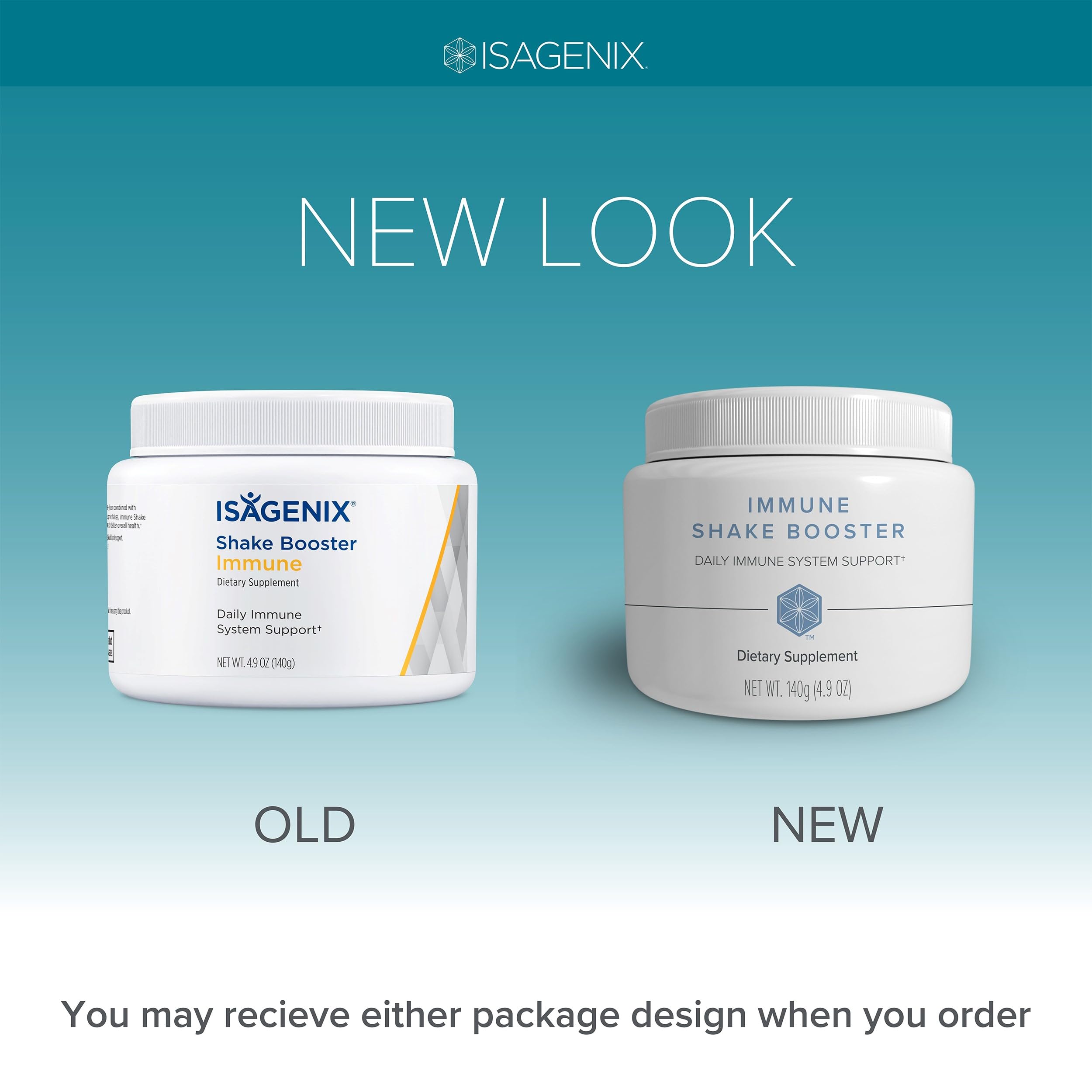 Isagenix Immune Shake Booster - Supports Healthy Immune Function with Wellmune® Beta-Glucans & Mushroom Blend - Unflavored Powder for Easy Mixing - Good Source of Fiber - No Artificial Ingredients Isagenix uk supplements