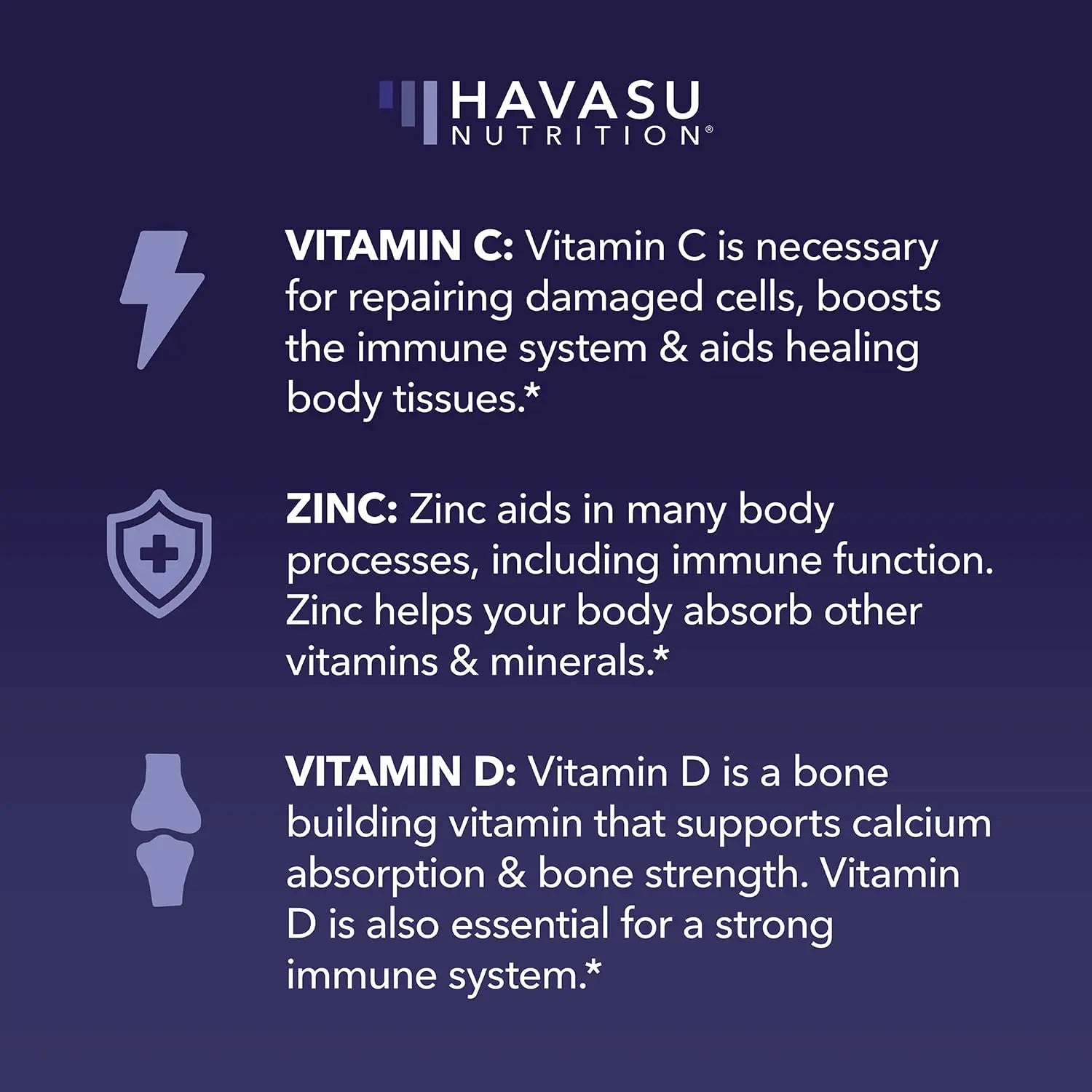 Multivitamin Gummies for Adults - Daily Gummy with Vitamin C, D, and Zinc for Men and Women - 60 Count - GLP-1 Nutritional Support HAVASU NUTRITION uk supplements