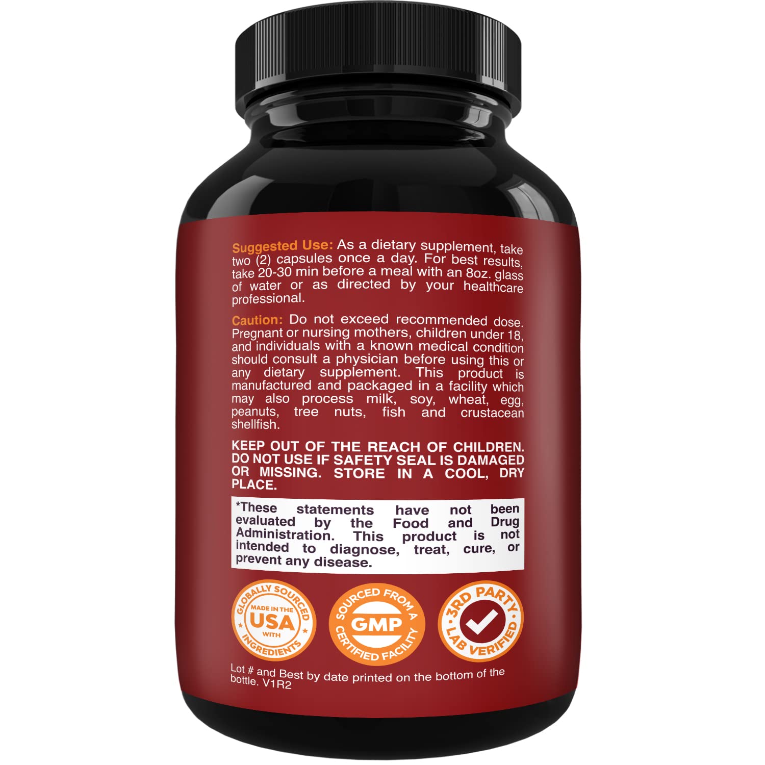Nitric Oxide Support Pills - Natural Workout Supplement & Exercise Enhancer - Boost Energy Natures Craft uk supplements