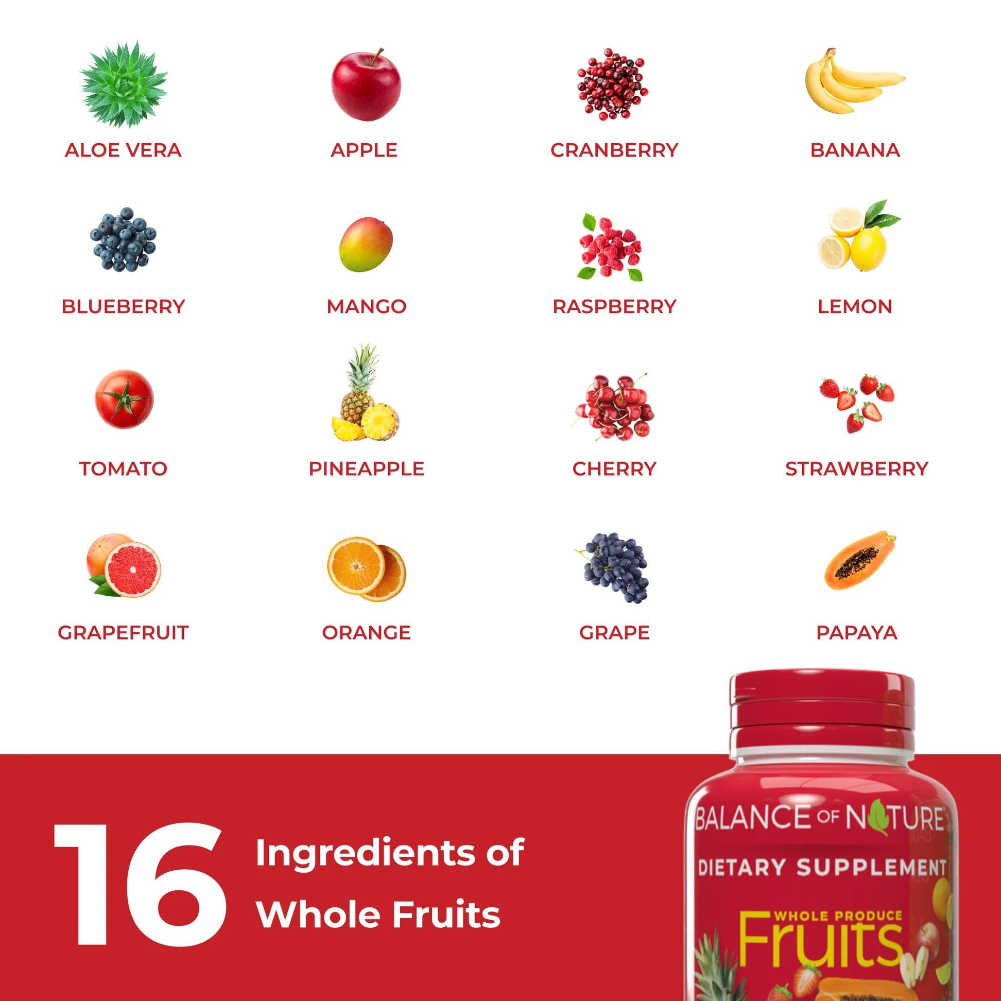 Balance of Nature Whole Fruits Supplement with Superfood Fruits Balance of Nature uk supplements