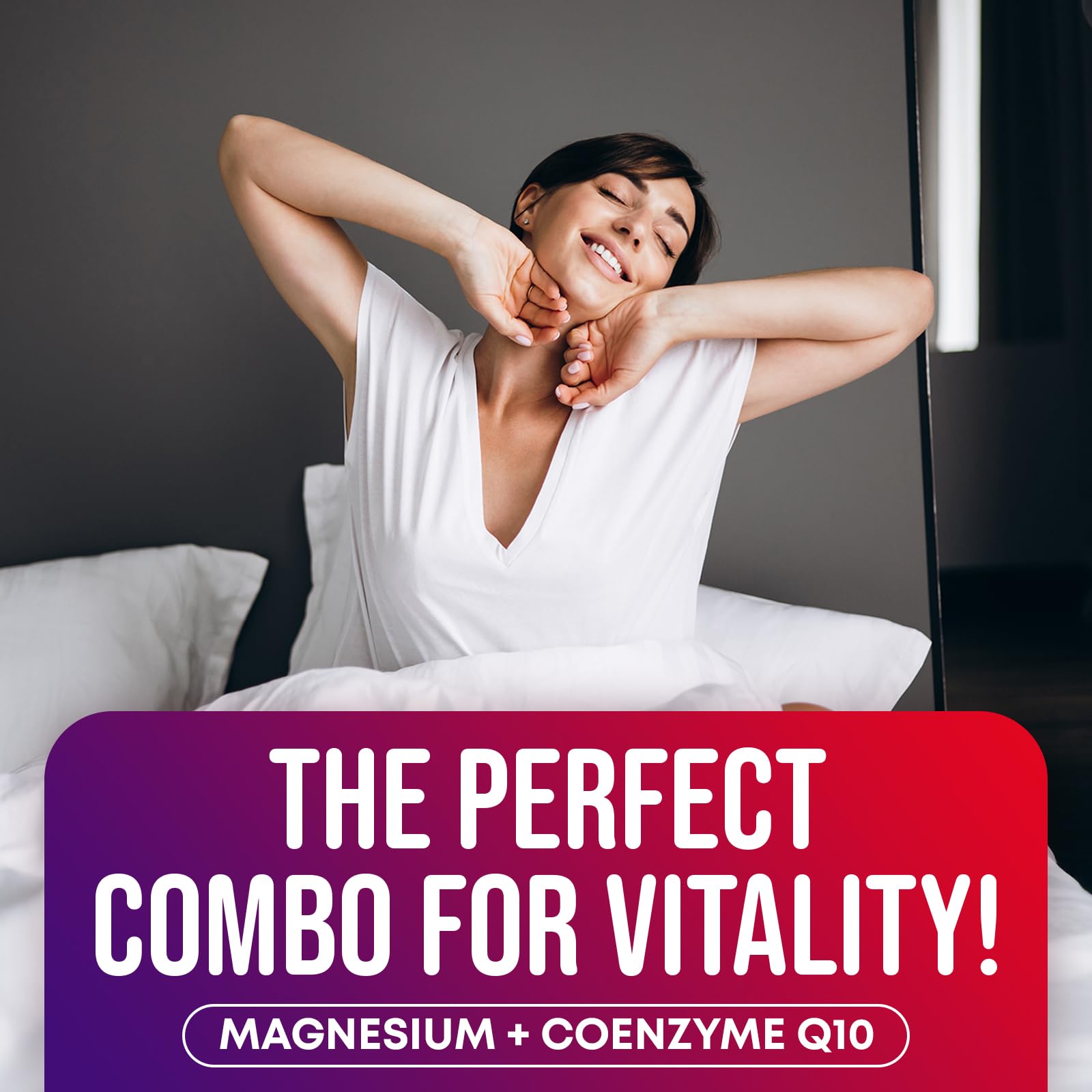 CoQ10 500mg + Magnesium Glycinate Gummies Bundle – High Absorption Coenzyme Q10 120 Softgels & 60 Sugar-Free Sleep Gummies – Heart, Energy & Mood Support – Enhanced Formula, USA Made JOYLI Nutrition uk supplements
