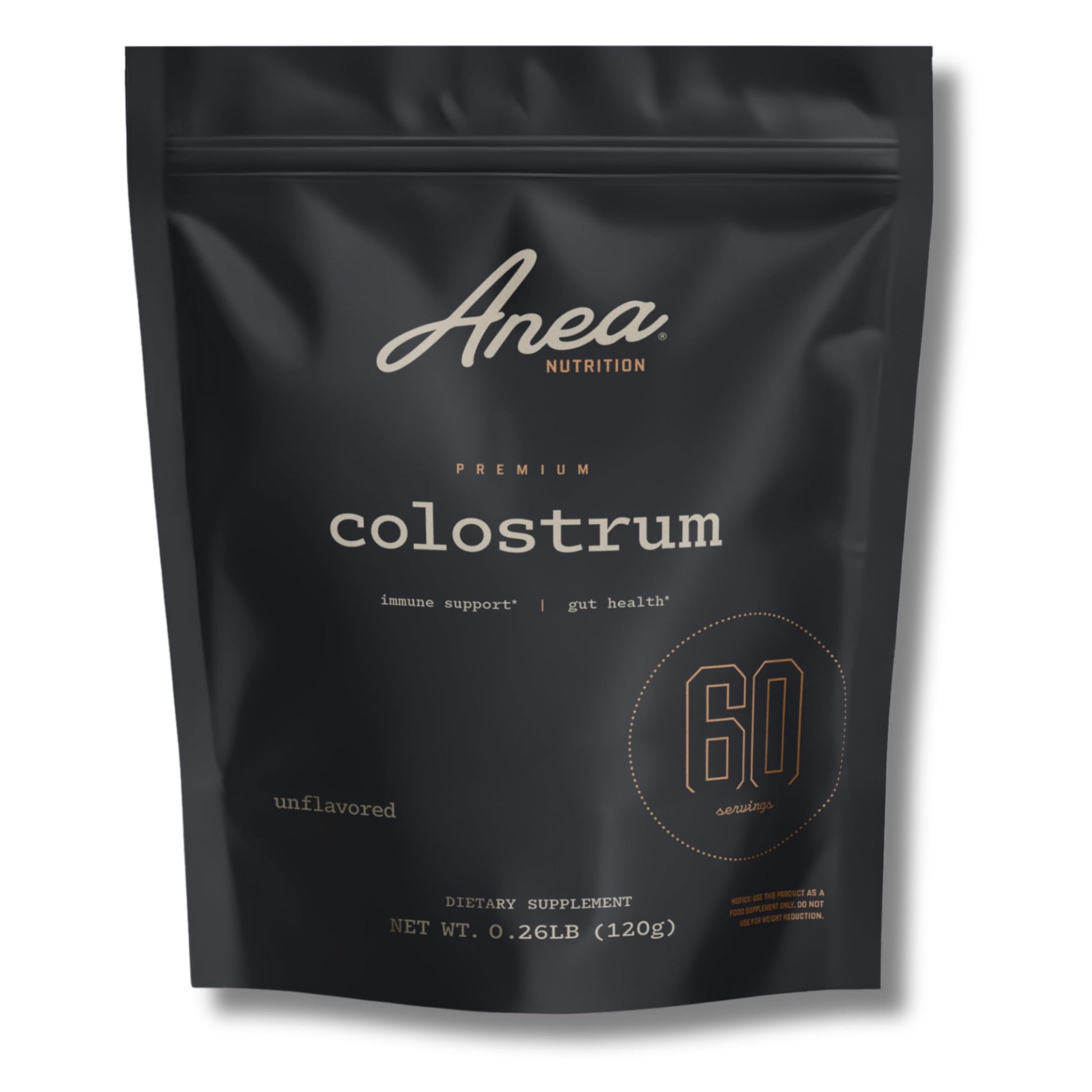 Anea Colostrum - Unflavored | Rich in Immunoglobulins & Lactoferrin | Supports Gut Health, Immunity & Recovery | Calf-First Promise | Made in USA | Made in GMP Facility Anea Nutrition uk supplements