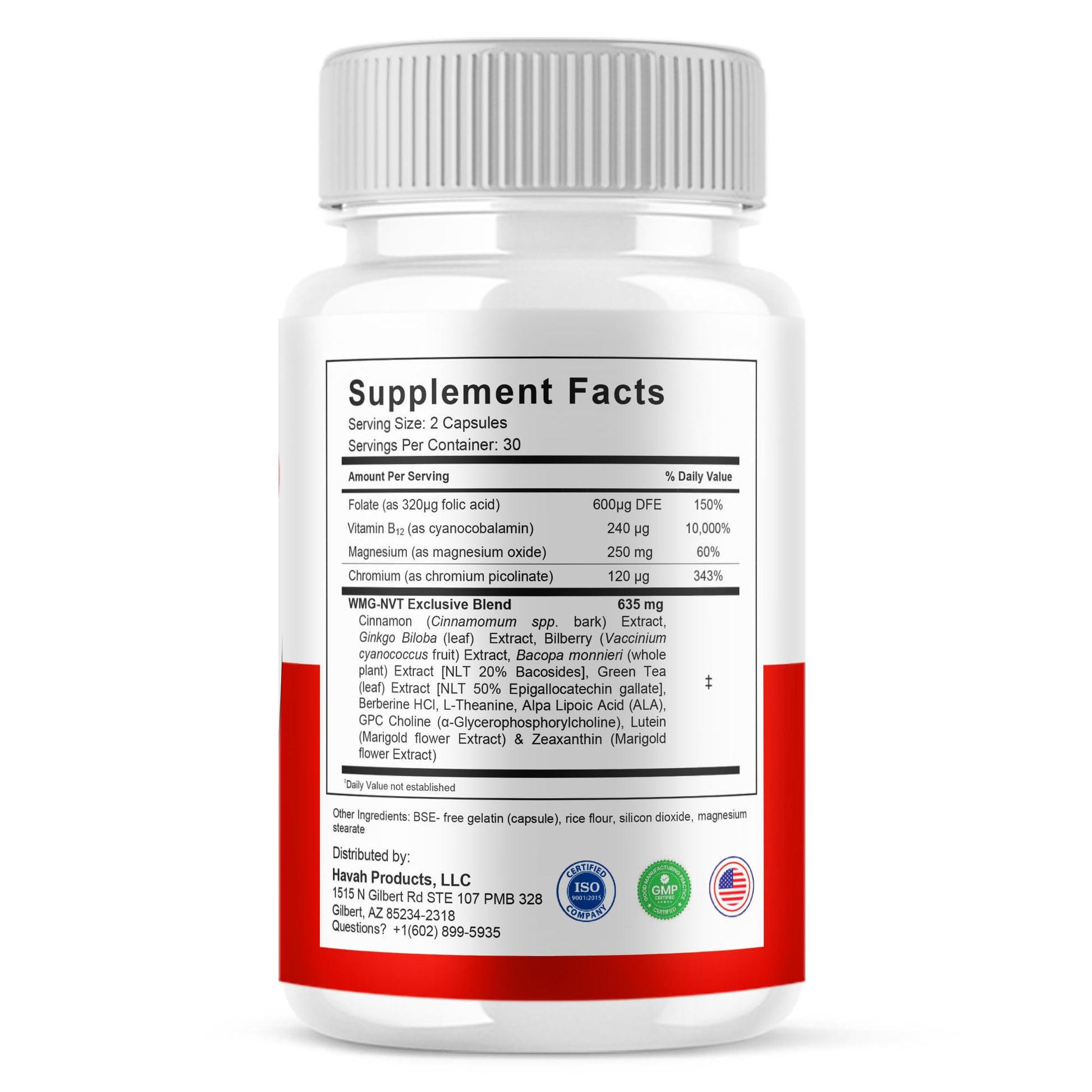 BioGlyco Flow Advanced Daily Multivitamin Health Support and All Natural Wellness Supplement Formula, BioGlyco Flow Premium Health and Wellness Support Formula Supplement (1 Pack - 60 Capsules) BLUE VIBE uk supplements