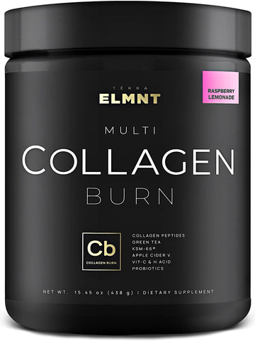 Super Collagen Burn - Premium Multi Collagen Powder for Women Weight Loss & Beauty TERRA ELMNT uk supplements