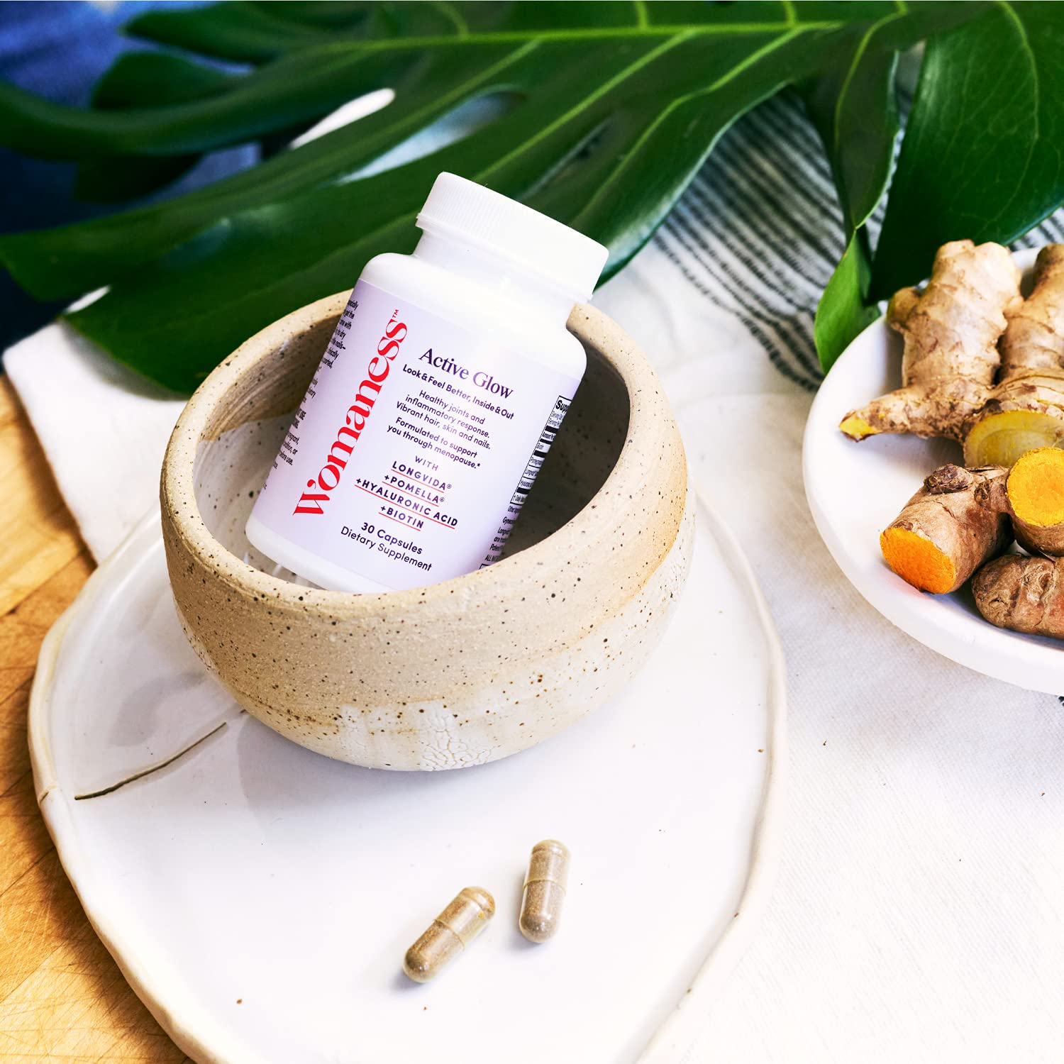 Womaness Summer Travel Skin Bundle - The Works Mini Size - Menopause Womaness uk supplements