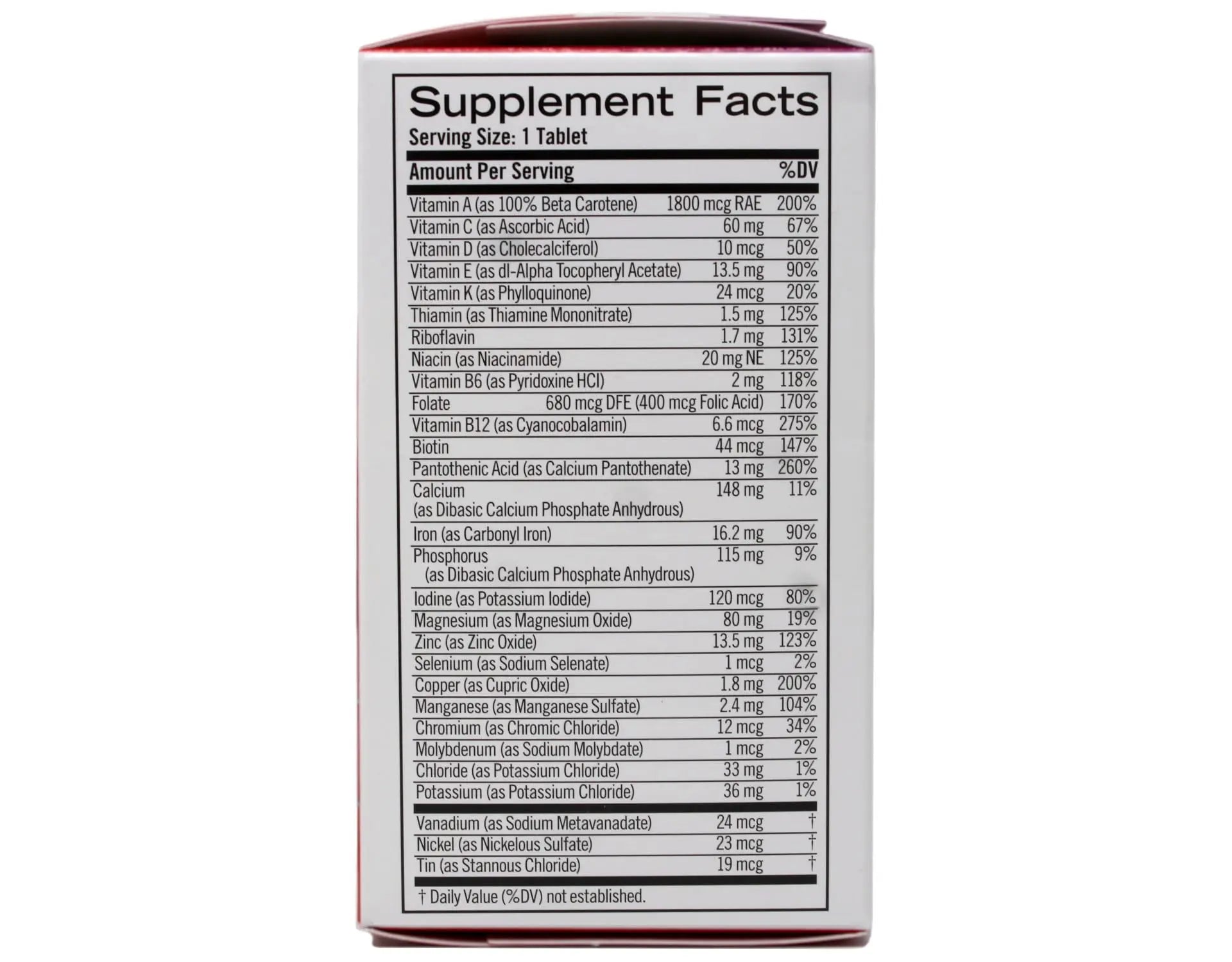 Geritol Complete Tablets 100 Tablets Geritol uk supplements