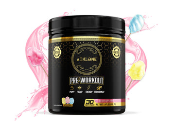 Athlone Pre-Workout Powder Cotton Candy Performance Blend- Supplement - Energy Athlone uk supplements