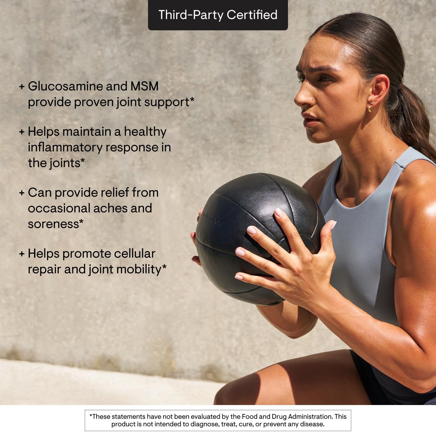 THORNE - Joint Support Nutrients - Formulated with Glucosamine, MSM, Curcumin, Bromelain, Boswellia & Potassium for Joint Support* - Third-Party Certified - Gluten, Dairy & Soy-Free - 240 Capsules THORNE uk supplements