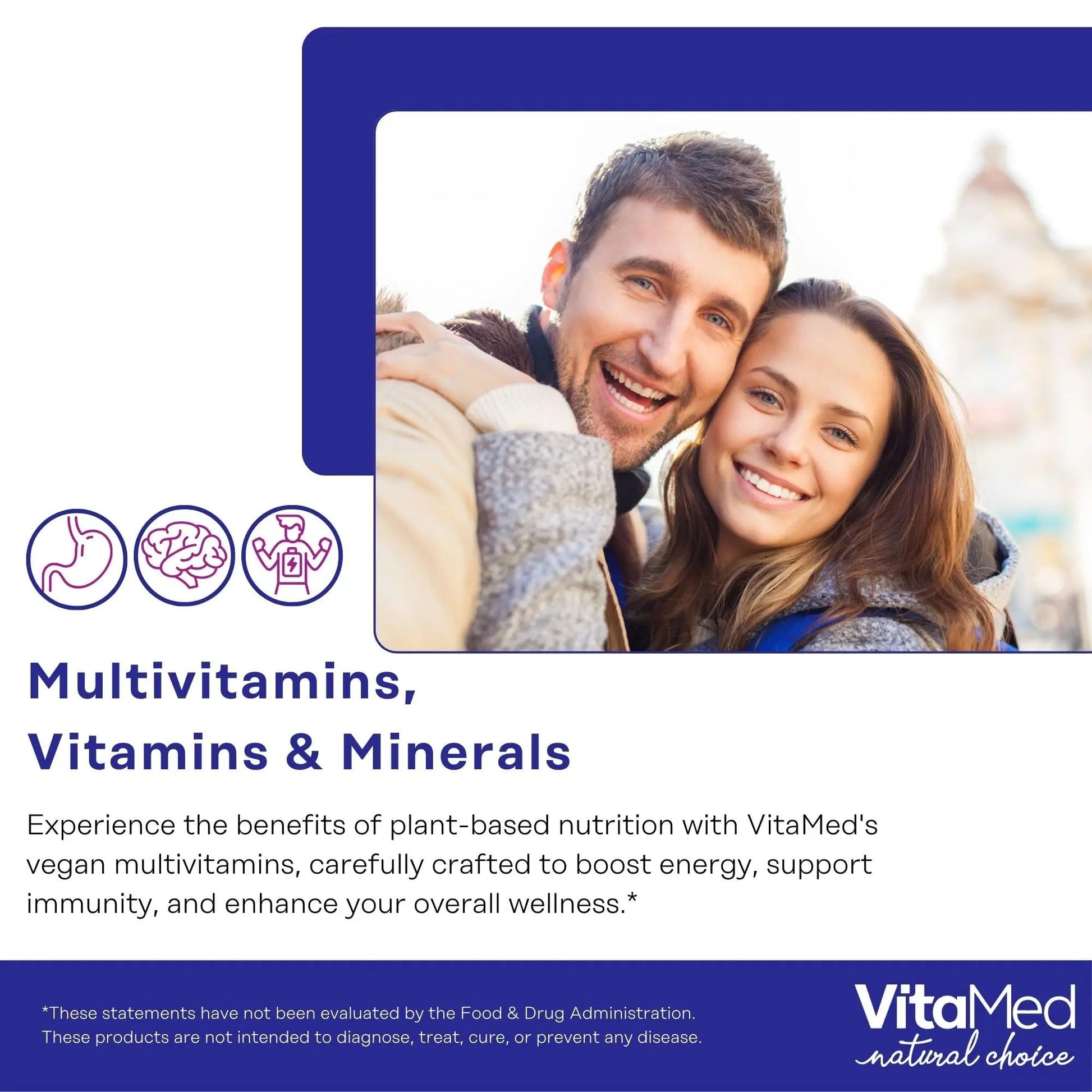 Vita Forte Vegan Multivitamin with Probiotics, Digestive Enzymes & 42 Fruits & Vegetables – Halal Certified VitaMed uk supplements