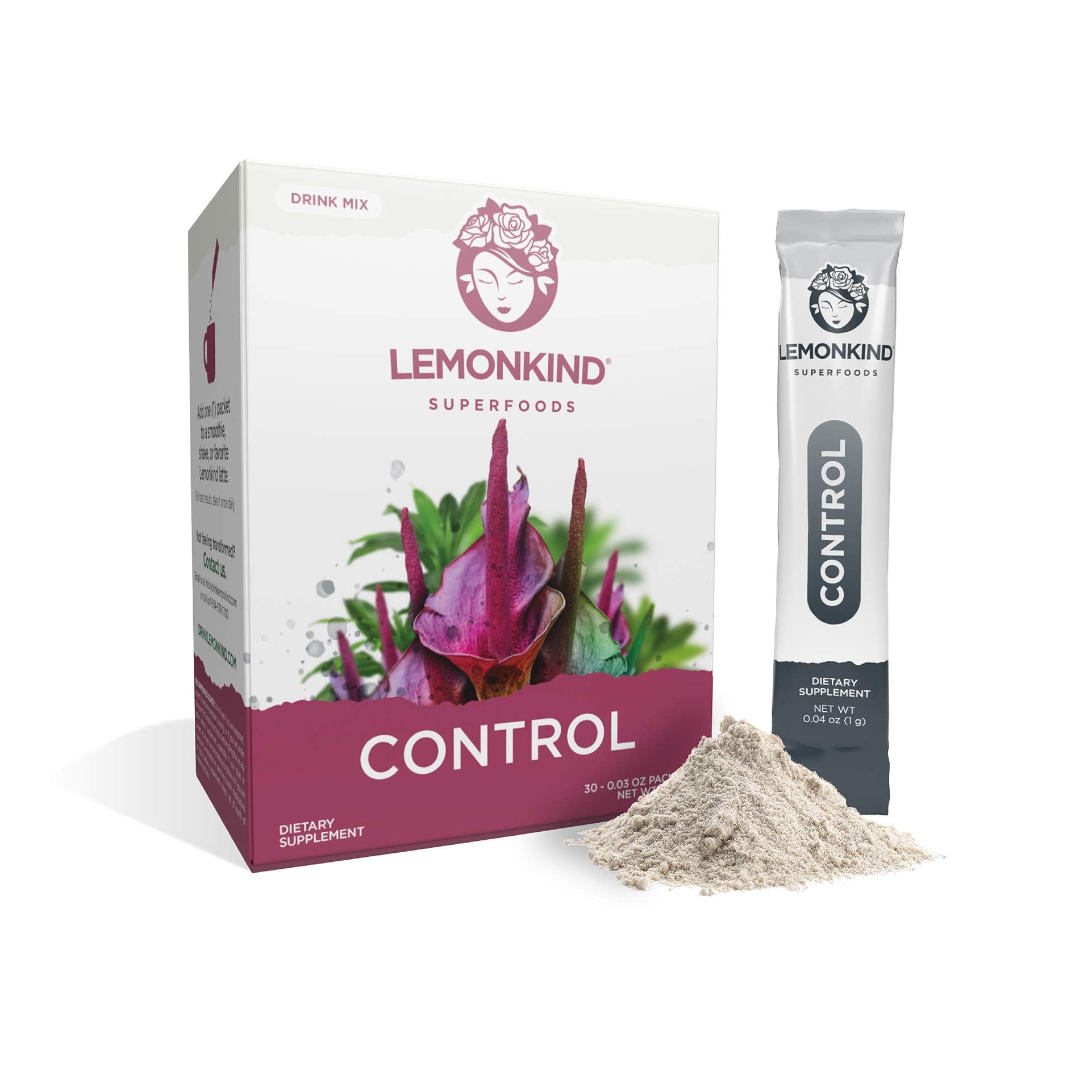 LEMONKIND Organic Zero Calorie Control - Healthy Supplement for Controling Snacking LEMONKIND uk supplements