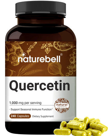 NatureBell Quercetin 1000mg Per Serving | 240 Capsules, Ultra Strength Quercetin NatureBell uk supplements