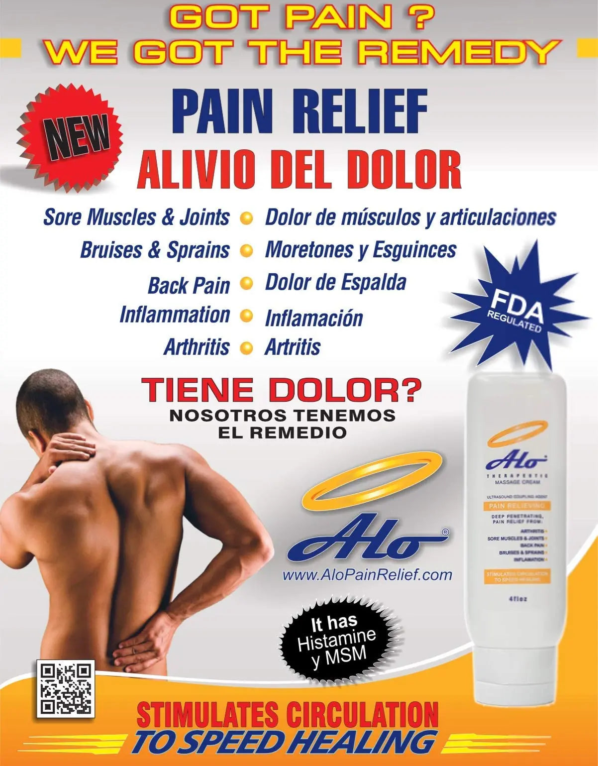 ALO Pain Relief Cream Therapy(32 oz with Pump) for Arthritis, Back Pain, Sciatica, Plantar Fasciitis, Tennis Elbow, Sore Muscles & Joints Inflammation - Working Out Aches, Acute Pain and Chronic Pain ALO Pain Relief Cream uk supplements