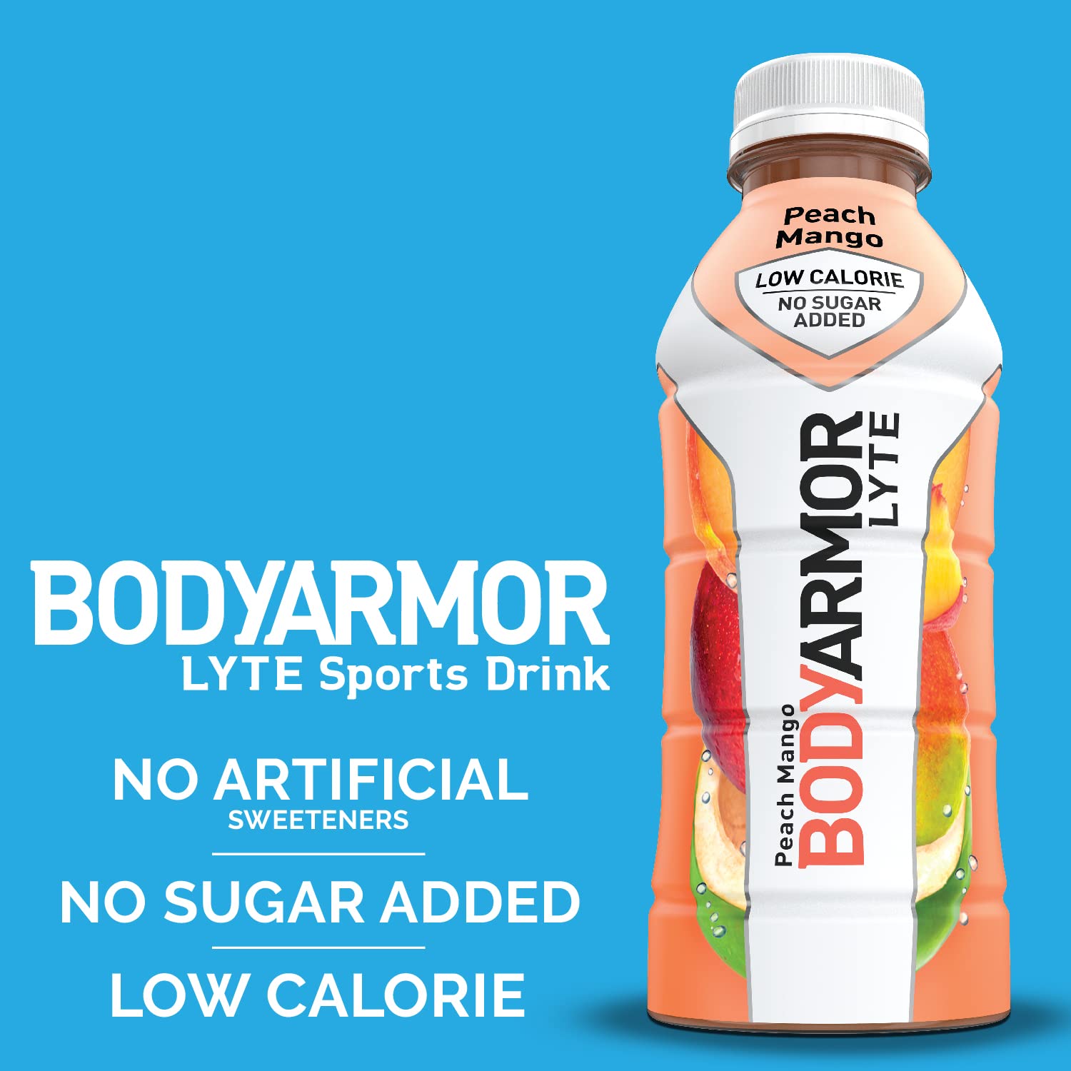 BODYARMOR LYTE Sports Drink Low-Calorie Sports Beverage, Peach Mango, Coconut BODYARMOR uk supplements