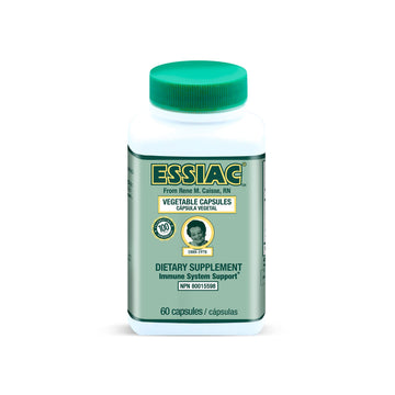 ESSIAC Tea All-Natural Herbal Extract Capsules – 60 Capsules | Powerful Antioxidant Blend to Help Promote Overall Health & Well-Being | Original Formula Since 1922 Essiac uk supplements
