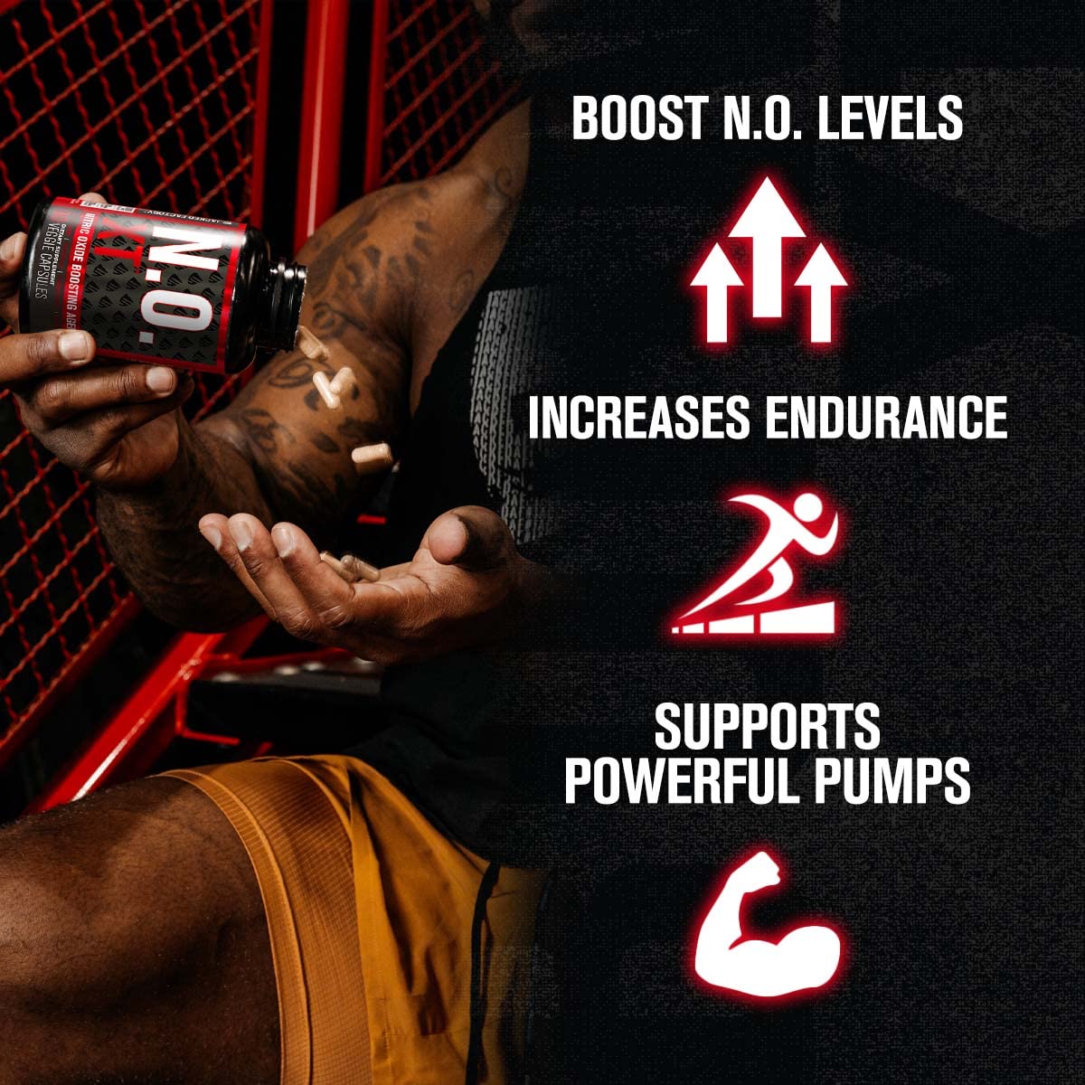Jacked Factory N.O. XT Nitric Oxide Supplement, Growth Surge Post Workout Muscle Jacked Factory uk supplements