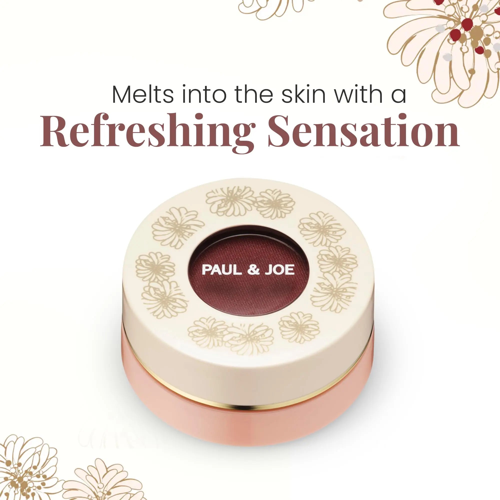 Paul & Joe Gel Blush, Bright and Buildable Blush Makeup, Water-Based Gel Makeup Blush with Hydrating Oils for Dewy, Radiant Finish, Garnet and Wine Red Cheek Tint, 05 Sommeliere, 0.71 oz Paul & Joe uk supplements