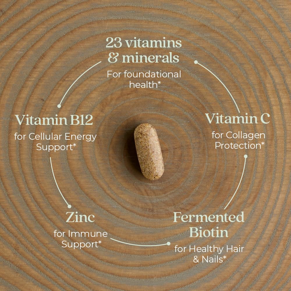 New Chapter Women’s Multivitamin, Iron, B6, B12, Biotin for Hair Growth, D3, Vit C, Zinc for Immune & Stress Support, Gentle on an Empty Stomach, One Daily, Non-GMO, Gluten-Free, 18+, 72 Tablets New Chapter uk supplements