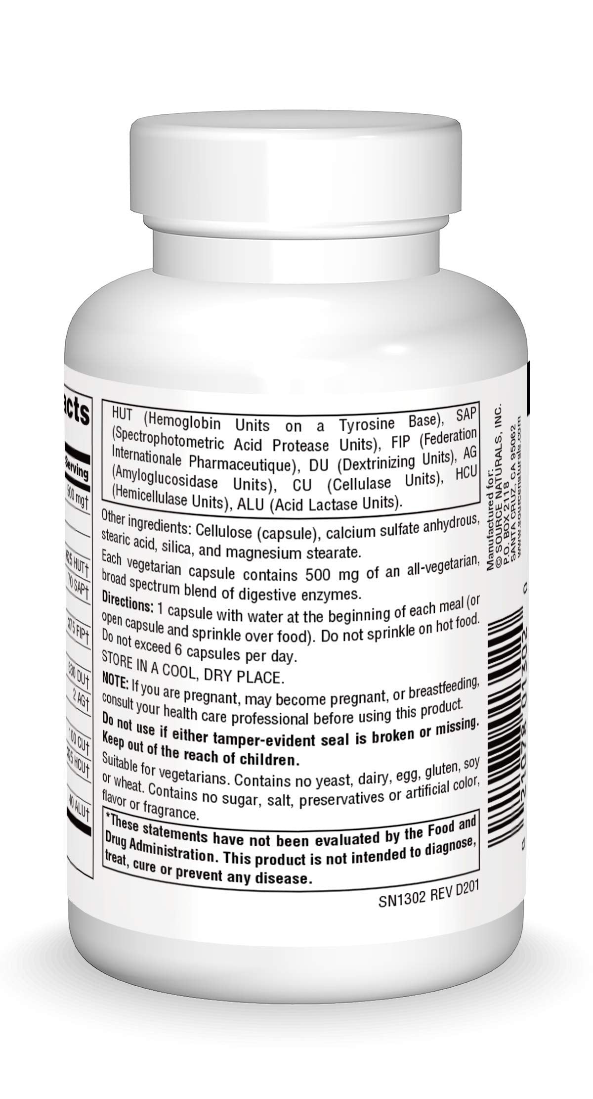 Source Naturals Essential Enzymes 500mg Bio-Aligned Multiple Enzyme Source Naturals uk supplements