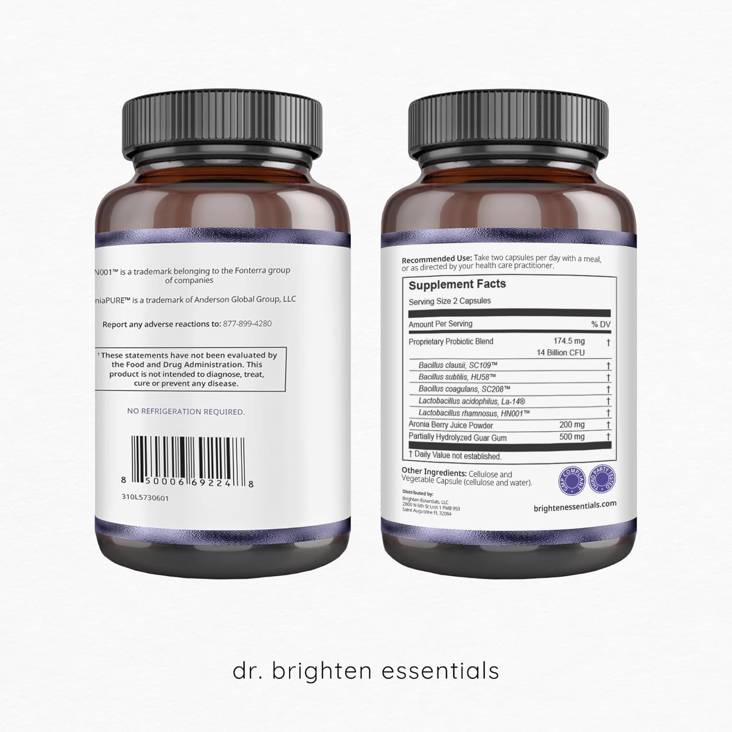 Dr. Brighten Women’s Probiotic - Probiotics, Prebiotics with Antioxidants & Sunfiber for Healthy Hormones, Balanced Female Microbiome, Ovaries and Immune Health - 60 Capsules Dr. Brighten uk supplements