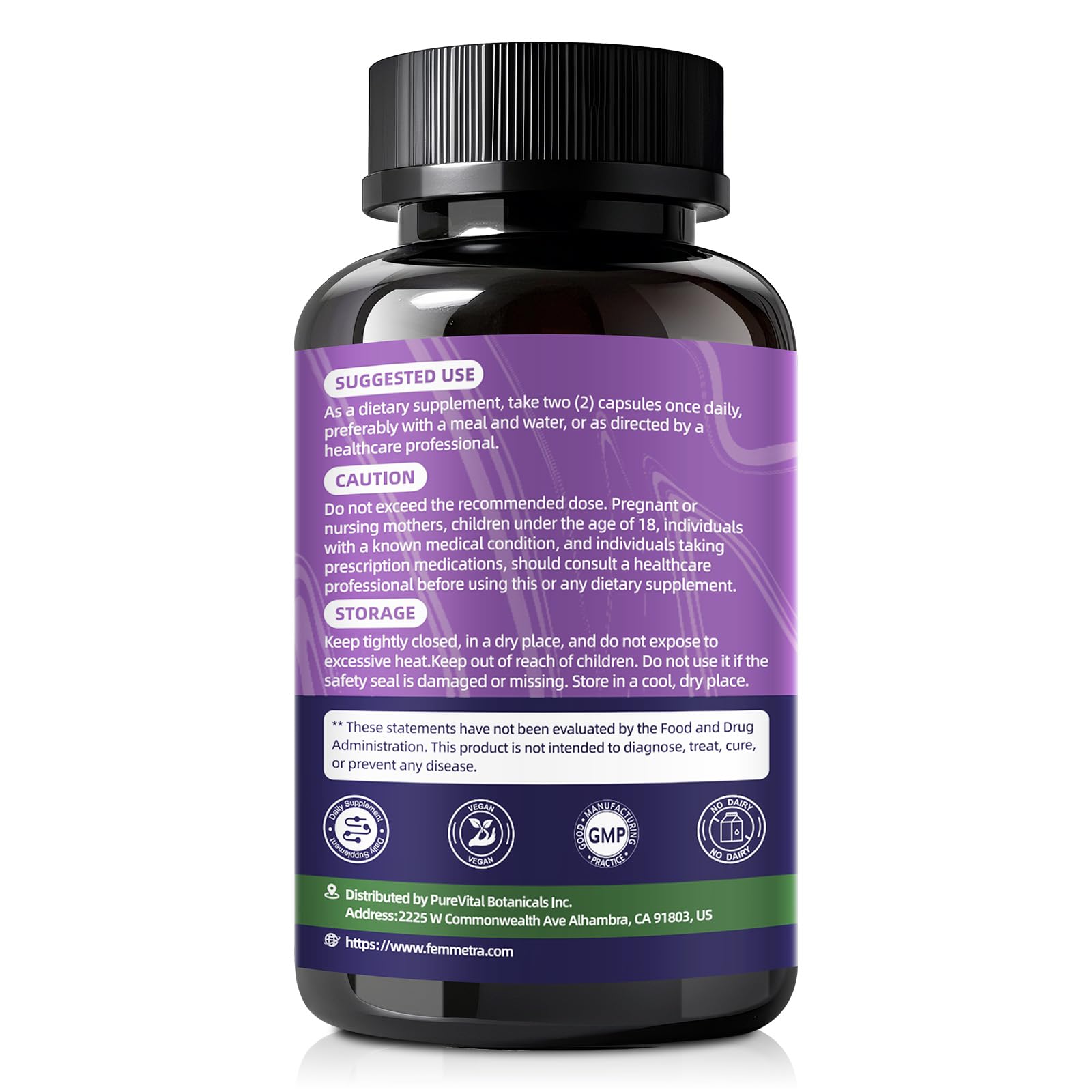 Magnesium Glycinate 600mg Vitamin D3 K2 Supplement with Vitamin C, Zinc, & Aloe Vera - Bone Support, Energy & Mood Manage & Sleep Health for Men & Women, Non-GMO, Vegan, 120 Capsules Femmetra uk supplements