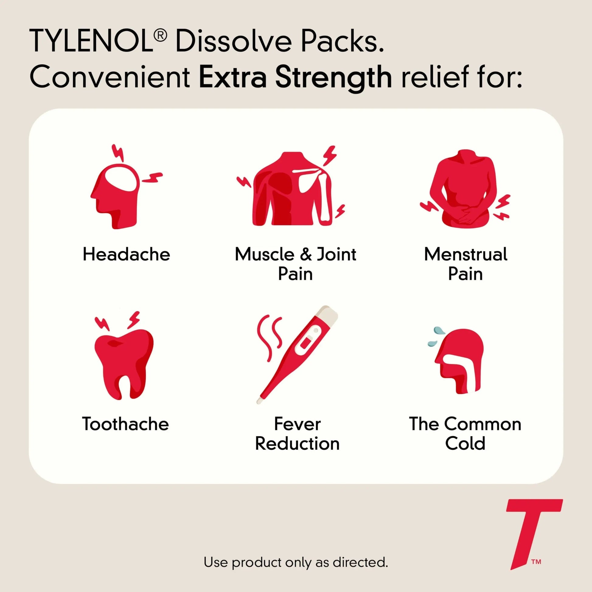 Tylenol Extra Strength Dissolve Powder Packs, 500 mg Acetaminophen Pain Reliever & Fever Reducer Medicine, Fast Relief for Minor Aches & Pains, Ibuprofen- & Aspirin-Free, On-the-Go Berry Flavor, 32 Ct Tylenol uk supplements