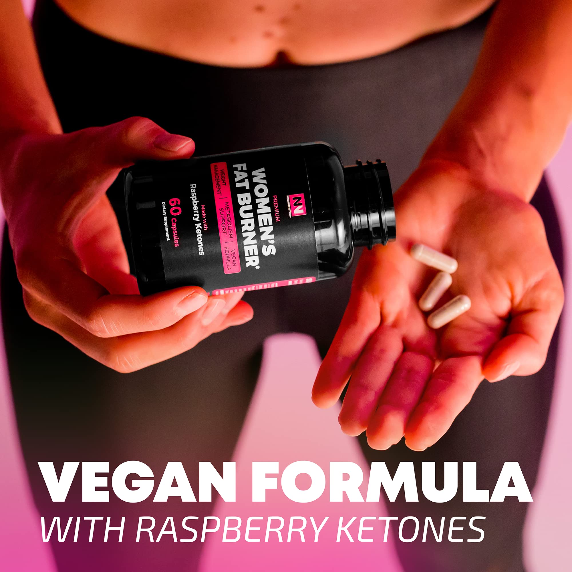 Fat Burner For Women | Metabolism Booster & Weight Loss Support Supplement Nobi Nutrition uk supplements