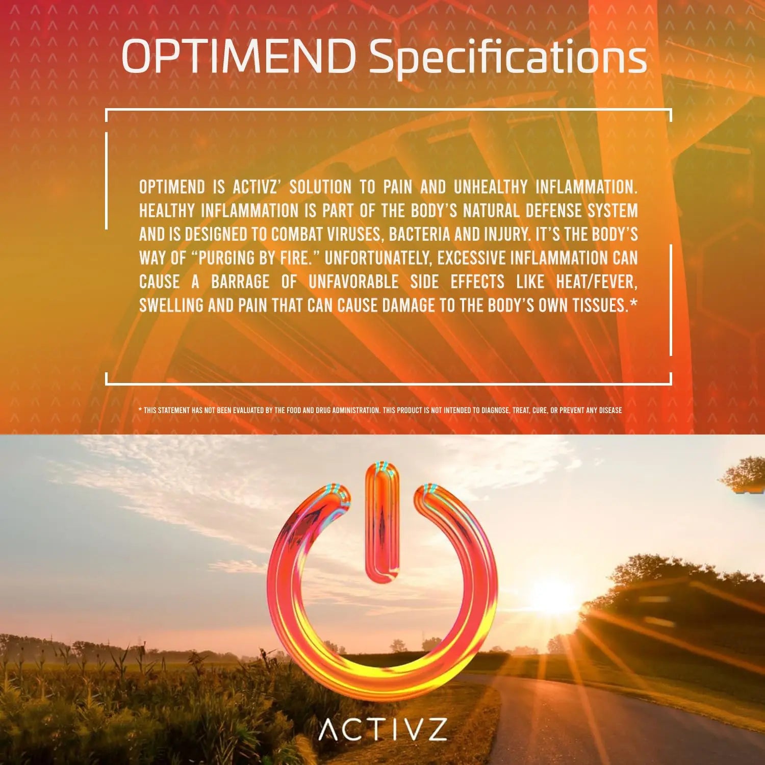 ACTIVZ Optimend - Advanced Joint Mobility and Comfort Support with Enhanced Bioavailability Using CyLoc Dextrin and DexKey Technology - 60 Capsules ACTIVZ uk supplements