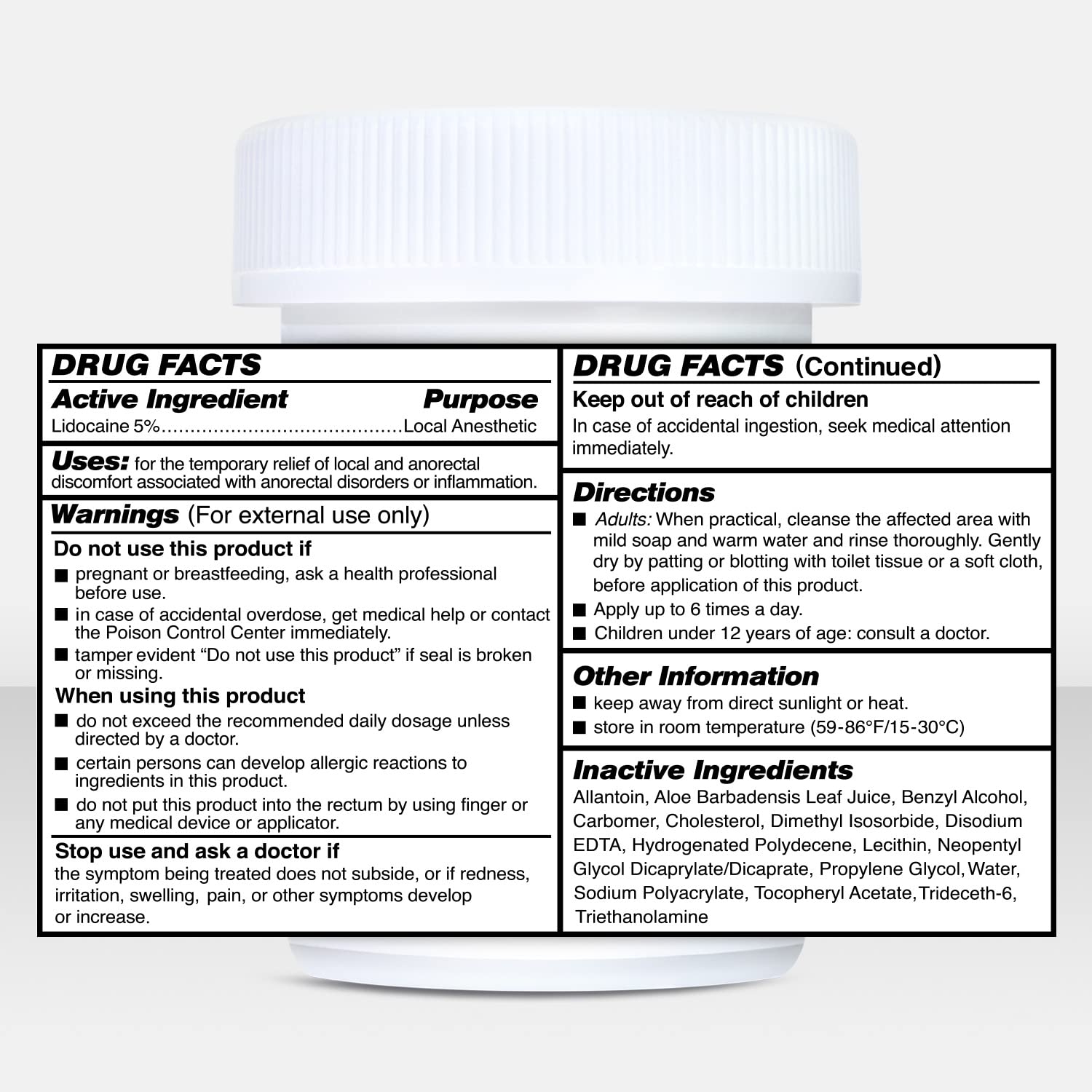 Clinical Resolution Numb Master 5% Lidocaine Cream Fast-Acting OTC anesthetic for Pain, Itch, Burns & Hemorrhoids with Vitamin E & Aloe for Soothing Relief Maximum Strength 4.2 Ounce Clinical Resolution uk supplements