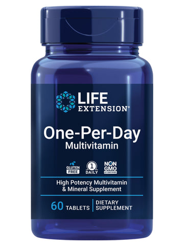 Life Extension One-Per-Day Multivitamin – Packed with Over 25 Vitamins, Minerals & Plant Extracts, Quercetin, 5-MTHF Folate & More – 1-Daily Life Extension uk supplements