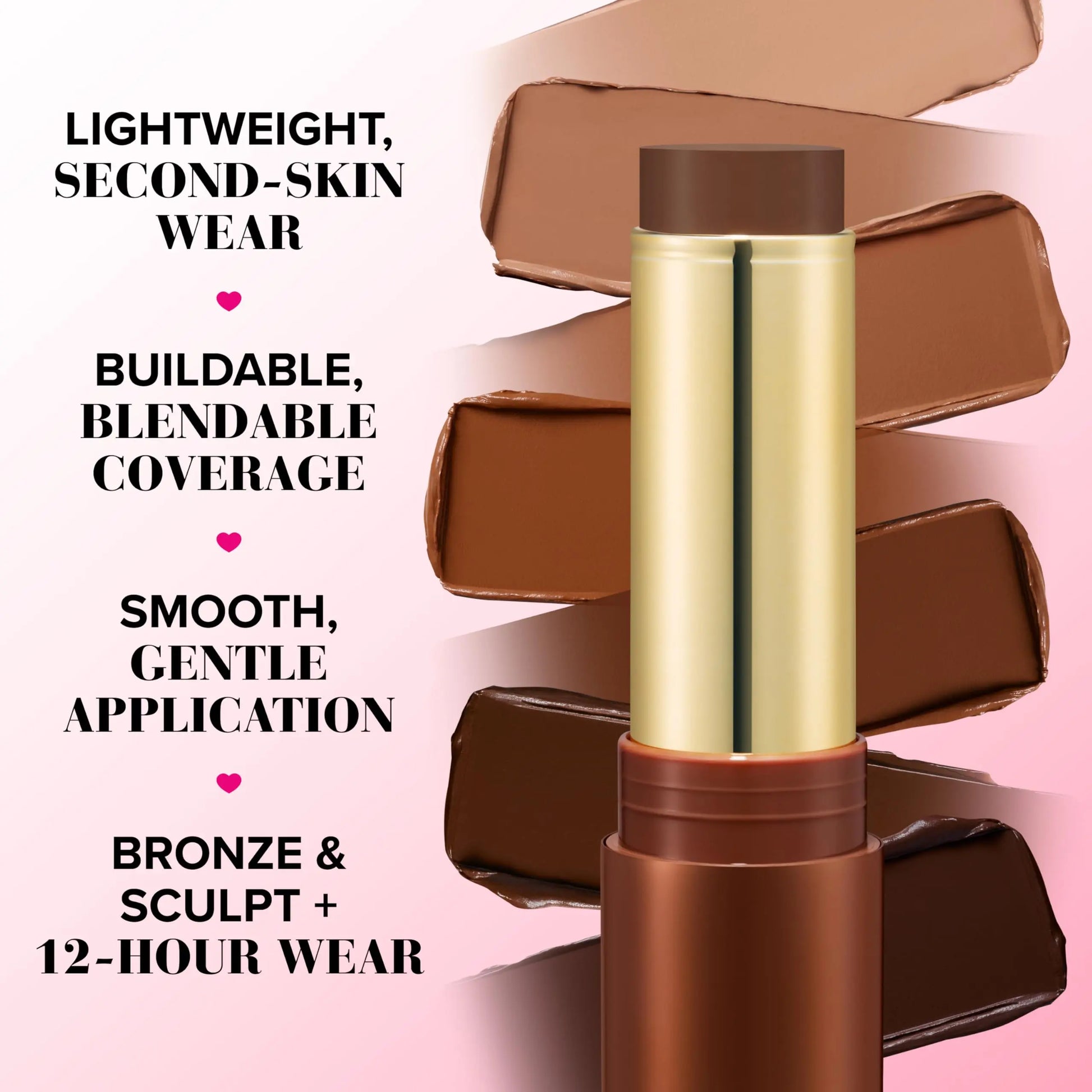 Too Faced Chocolate Soleil Melting Bronzing & Sculpting Stick | Multi-Use, Contour + Cream Bronzer Stick | Lightweight, Satin-Finish with Buildable Coverage, 0.28 Ounce, 0.28 Ounce, Chocolate Souffle Too Faced uk supplements