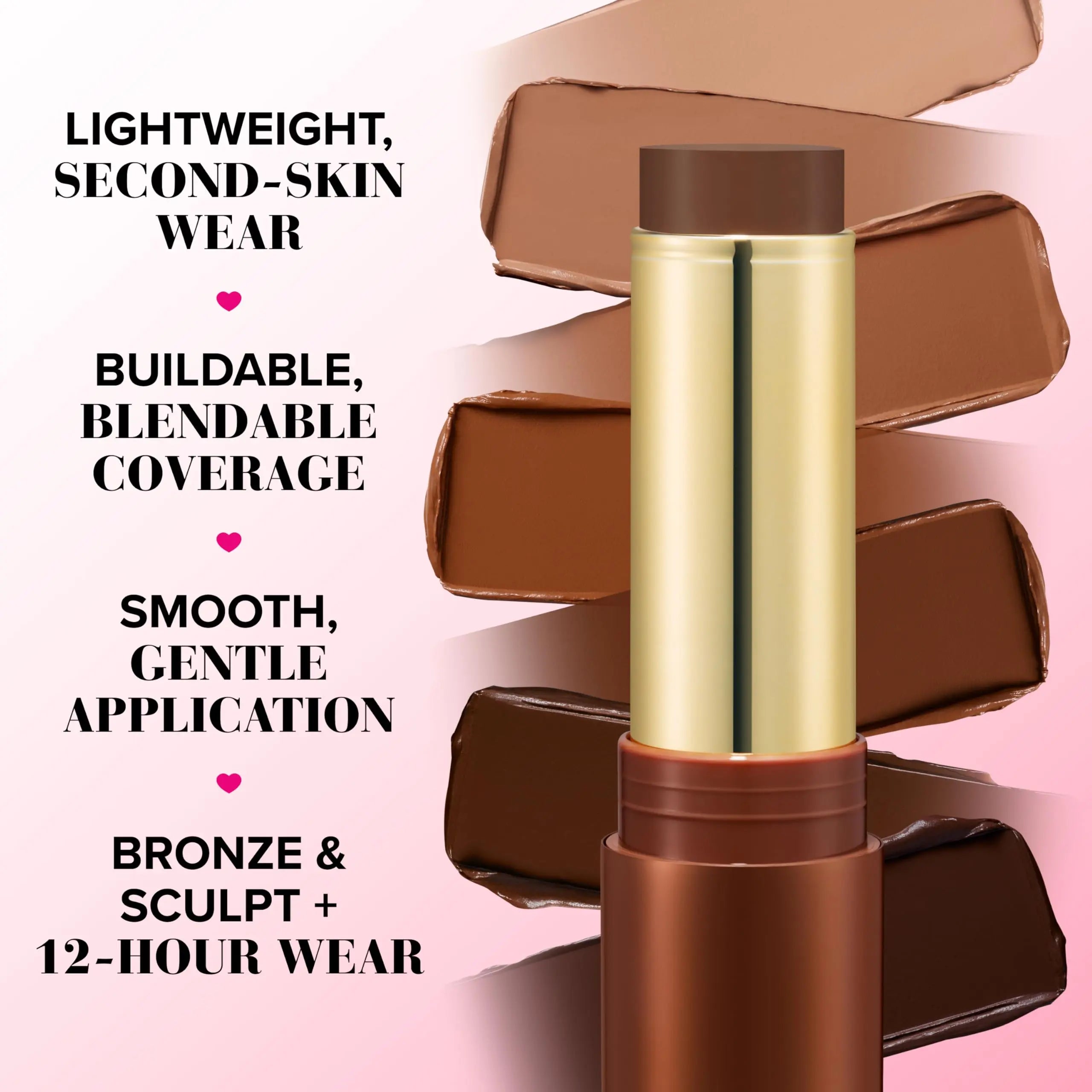 Too Faced Chocolate Soleil Melting Bronzing & Sculpting Stick | Multi-Use, Contour + Cream Bronzer Stick | Lightweight, Satin-Finish with Buildable Coverage, 0.28 Ounce, 0.28 Ounce, Chocolate Souffle Too Faced uk supplements