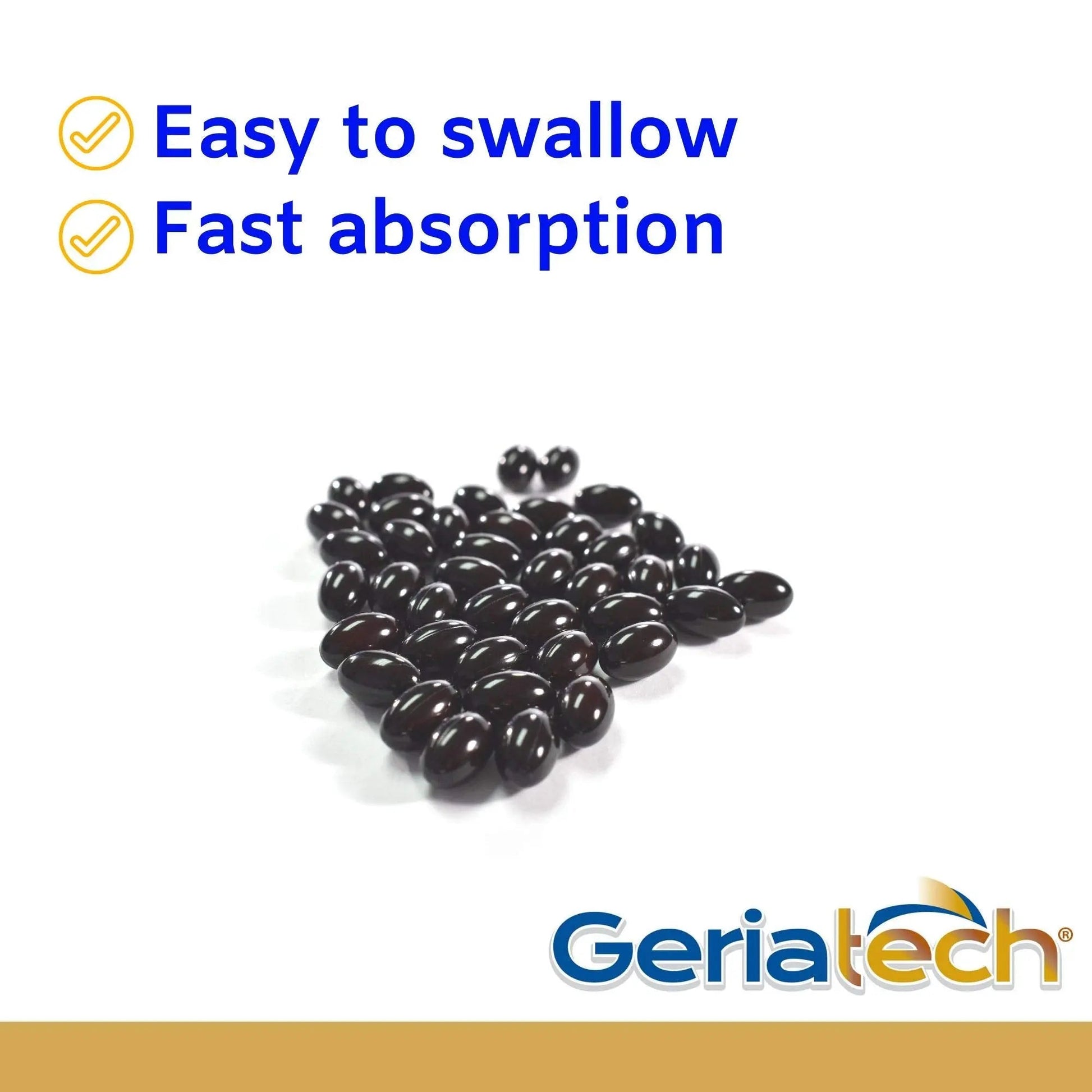 Geriatech Senior multivitamins, Vitamins and Minerals Supplement, Women and Men Over 60, with Vitamin B12, Easy to Swallow Geriatech uk supplements