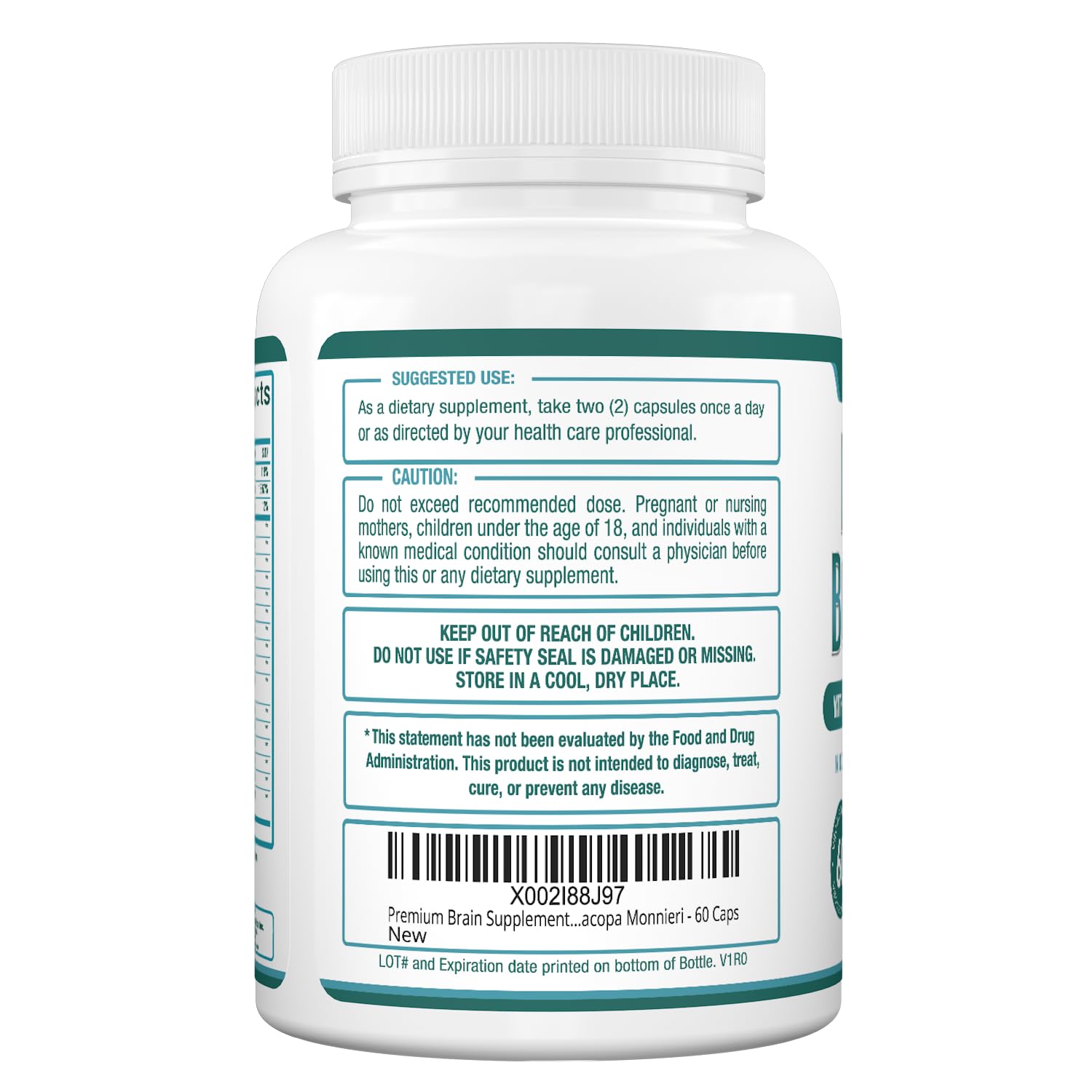Purely Optimal Brain Booster Nootropic Supplement – Brain Support for Memory, Focus, Clarity, Jitter-Free Energy for Adults, Seniors– with Ginkgo Biloba, Alpha GPC, Lion’s Mane – 60 Capsules Purely Optimal uk supplements