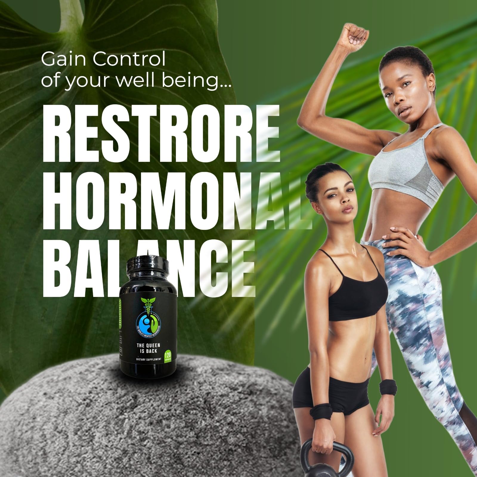 Hormonal Balance & Reproductive Health Support for Women, IVF Success, Metabolic & Bone Health, with Bioavailable Folate, Vitamin D3, and Inositols – Family-Owned, All-Natural Formula The World's Greatest Rejuvenation uk supplements