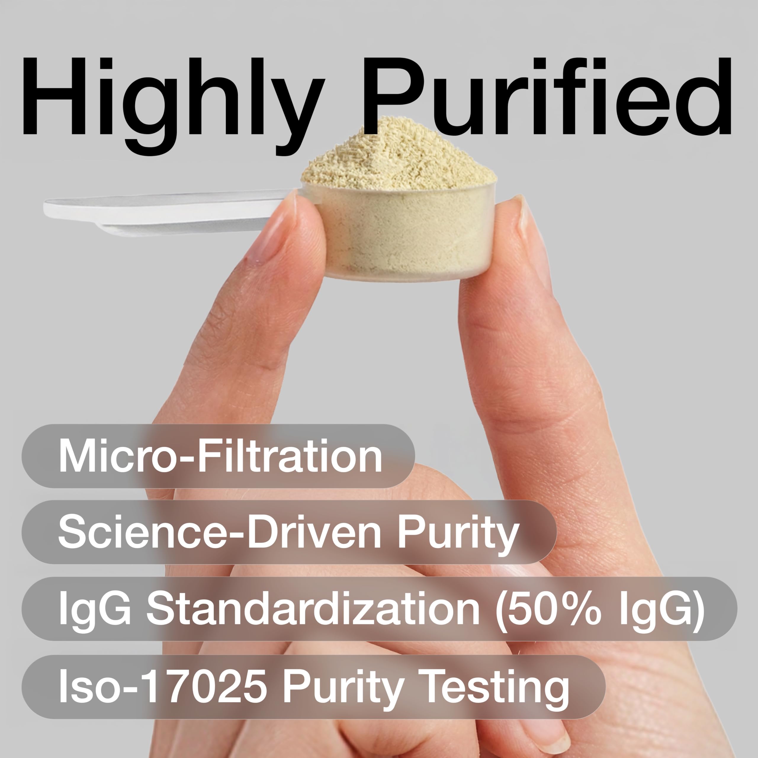 Toniiq Colostrum Powder – Ultra High Potency 50% IgG Concentrate – Farm-to-Jar Traceable French Colostrum – Microfiltered for Purity – Third-Party Lab Verified – 30 Servings Toniiq uk supplements