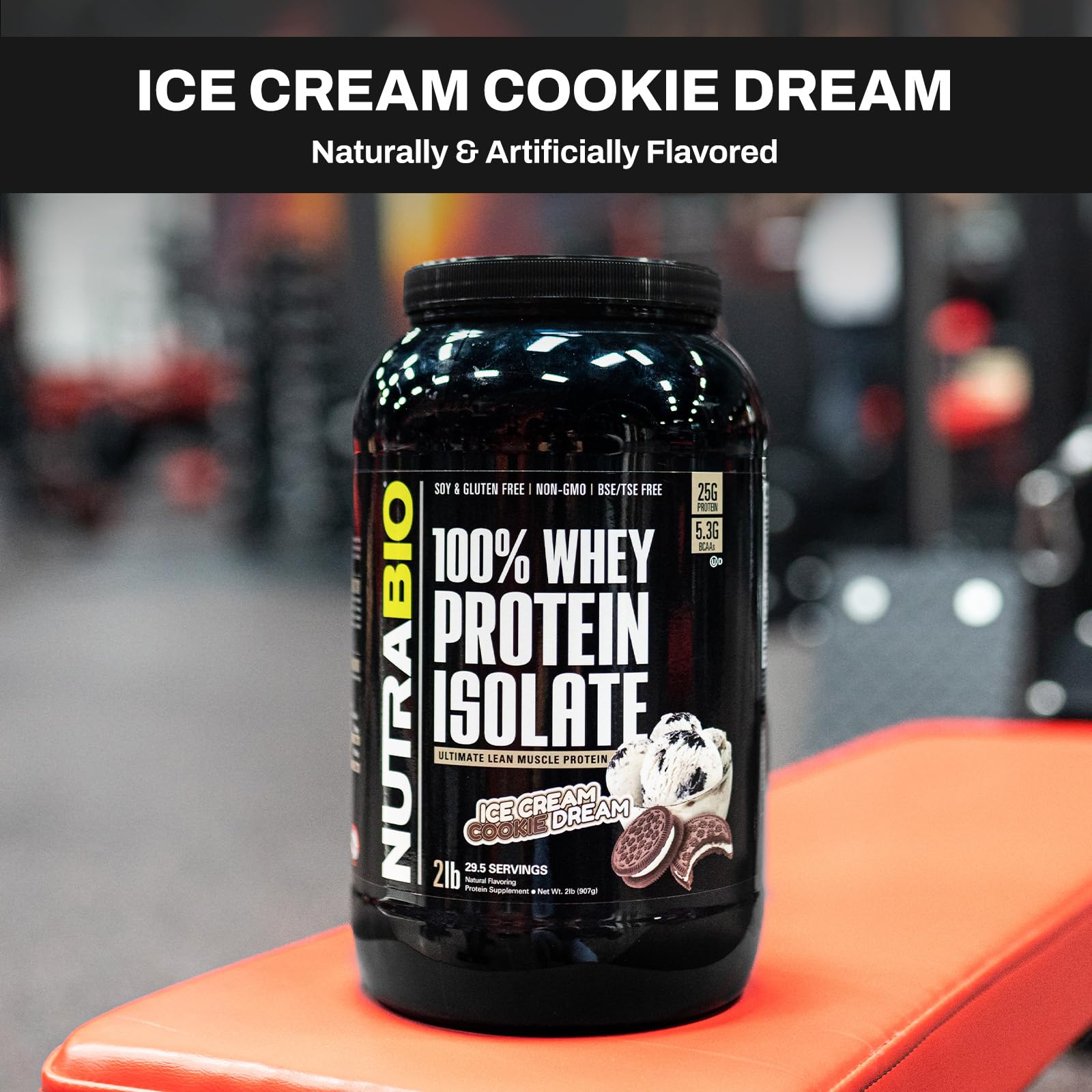 NutraBio Whey Protein Isolate Supplement – 25g of Protein Per Scoop with Complete NutraBio uk supplements