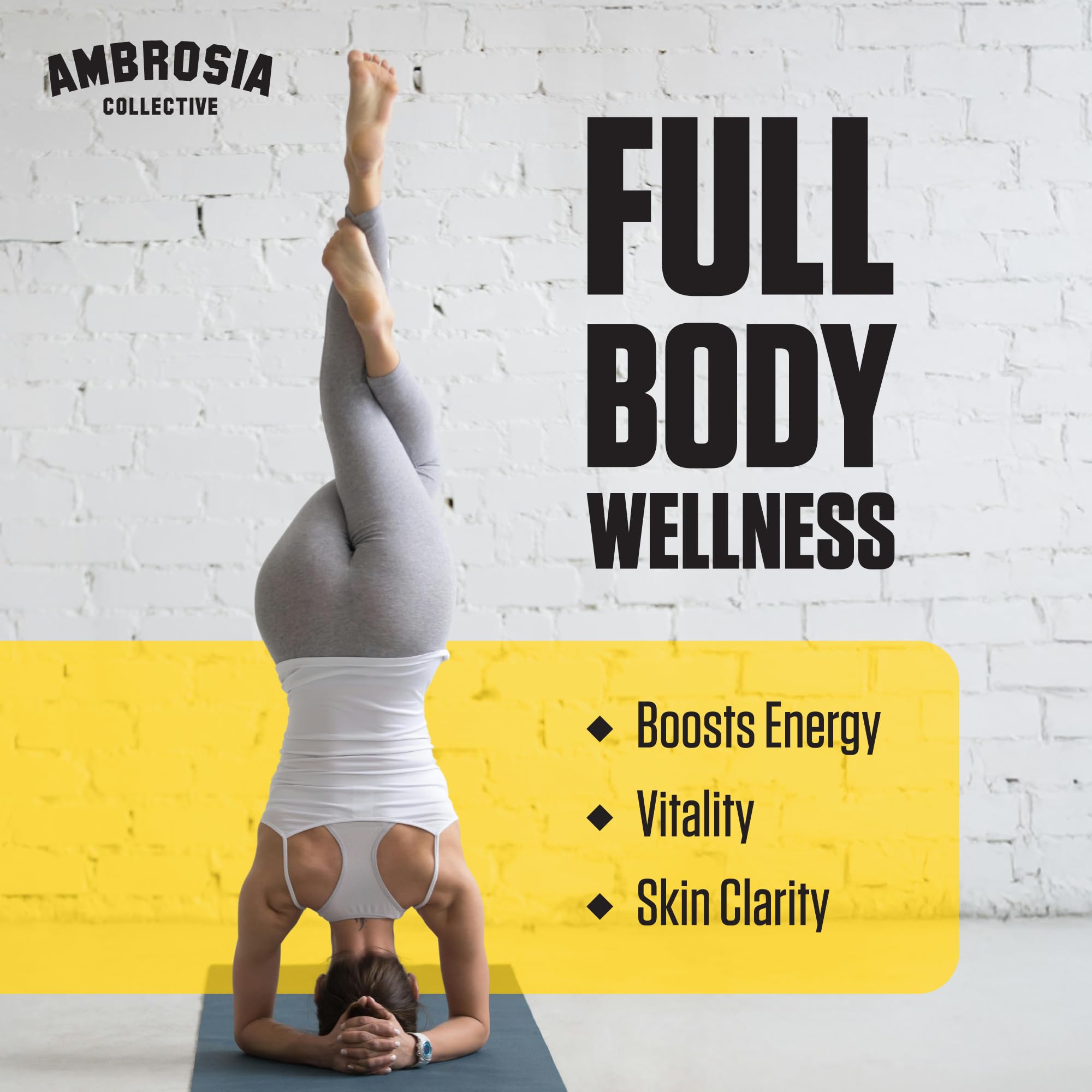 Ambrosia Superfood Organ & Cycle Support Powder | Liver & Kidney Support with Milk Thistle, Red Yeast Rice & CoQ10 | 13 Superfood Ingredients | 30 Servings | Honey Lemon Ambrosia uk supplements